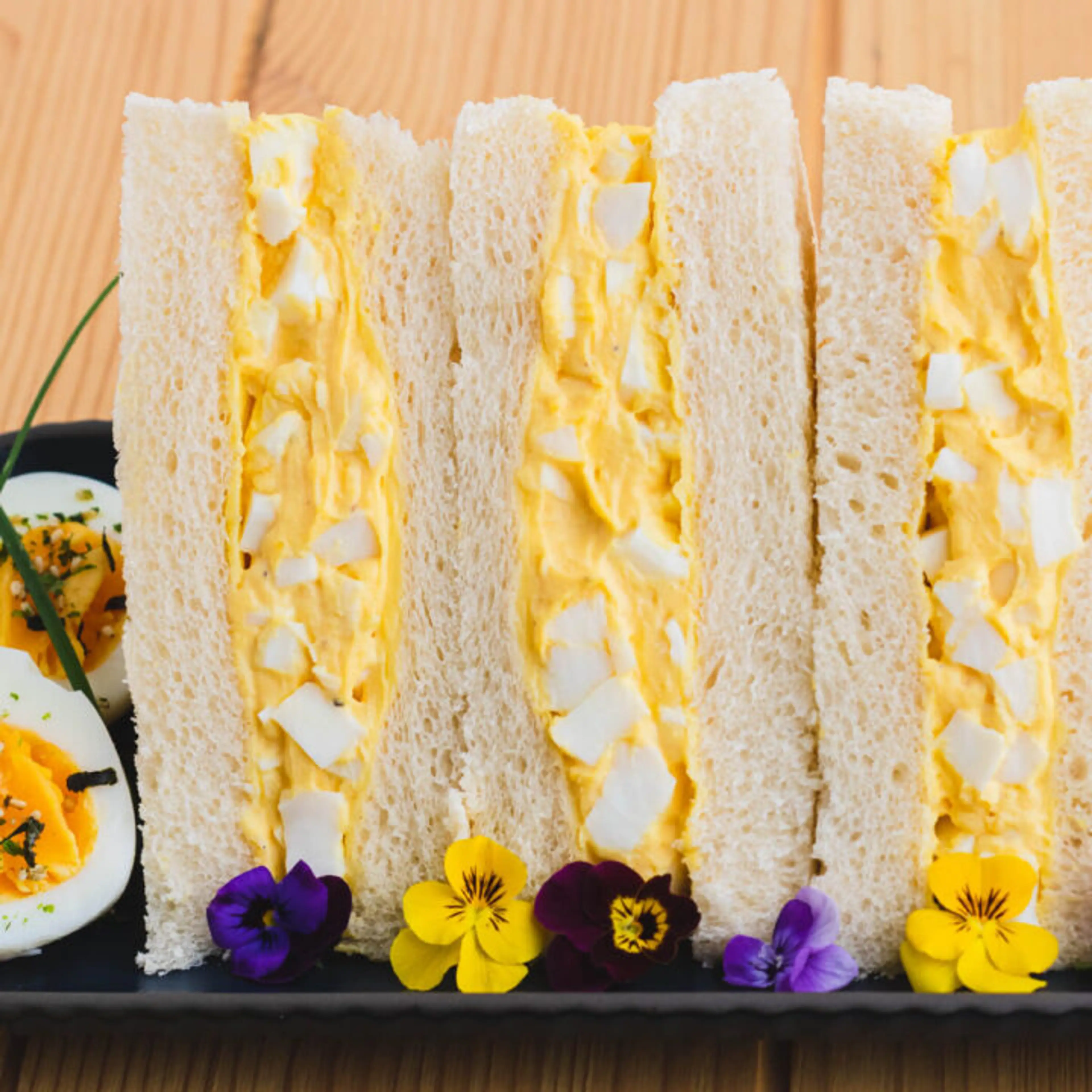 Japanese Egg Salad Sandwich (Tamago Sando)