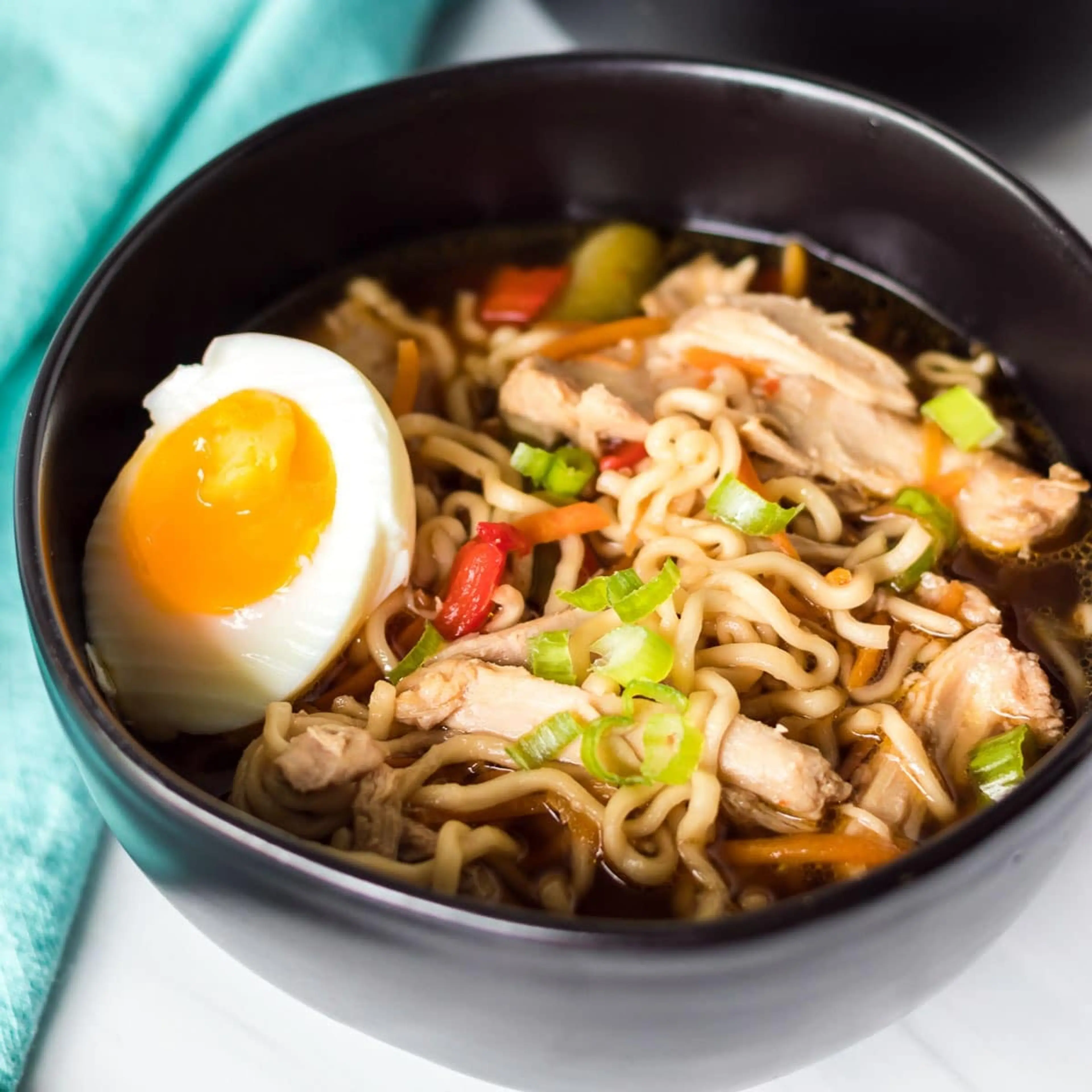 Slow Cooker Chicken Ramen
