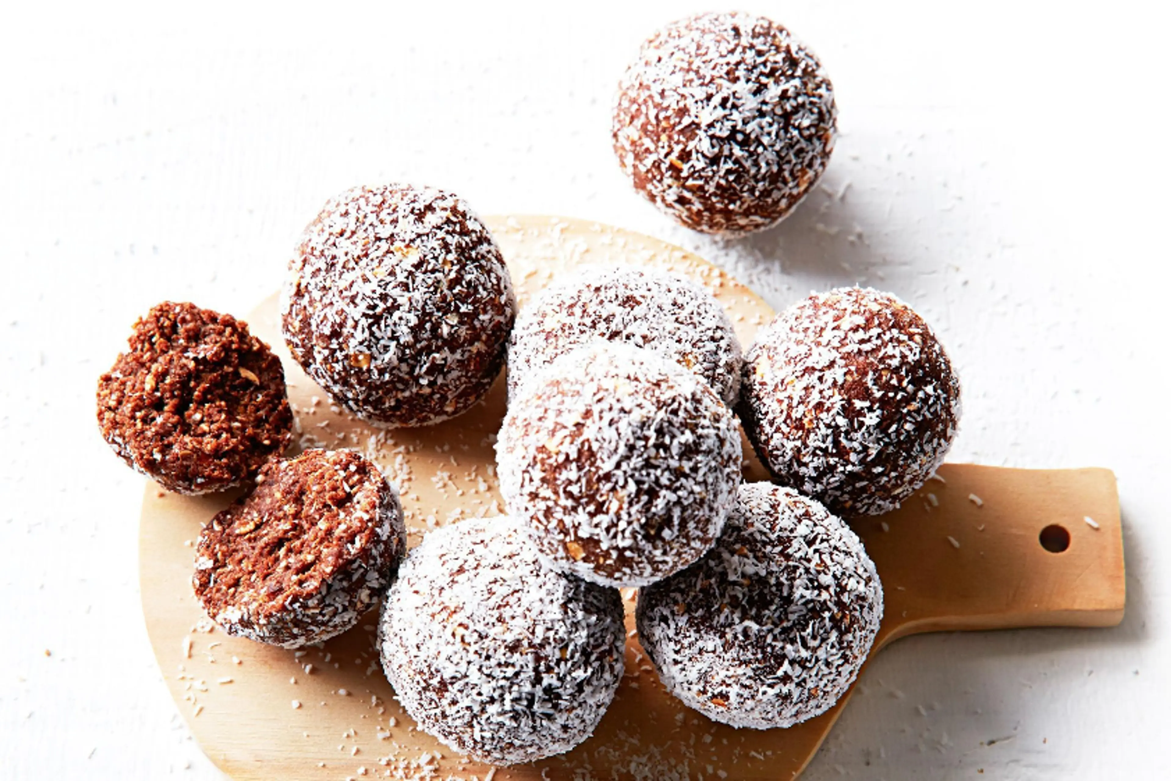 Cacao & Coconut Bliss Balls