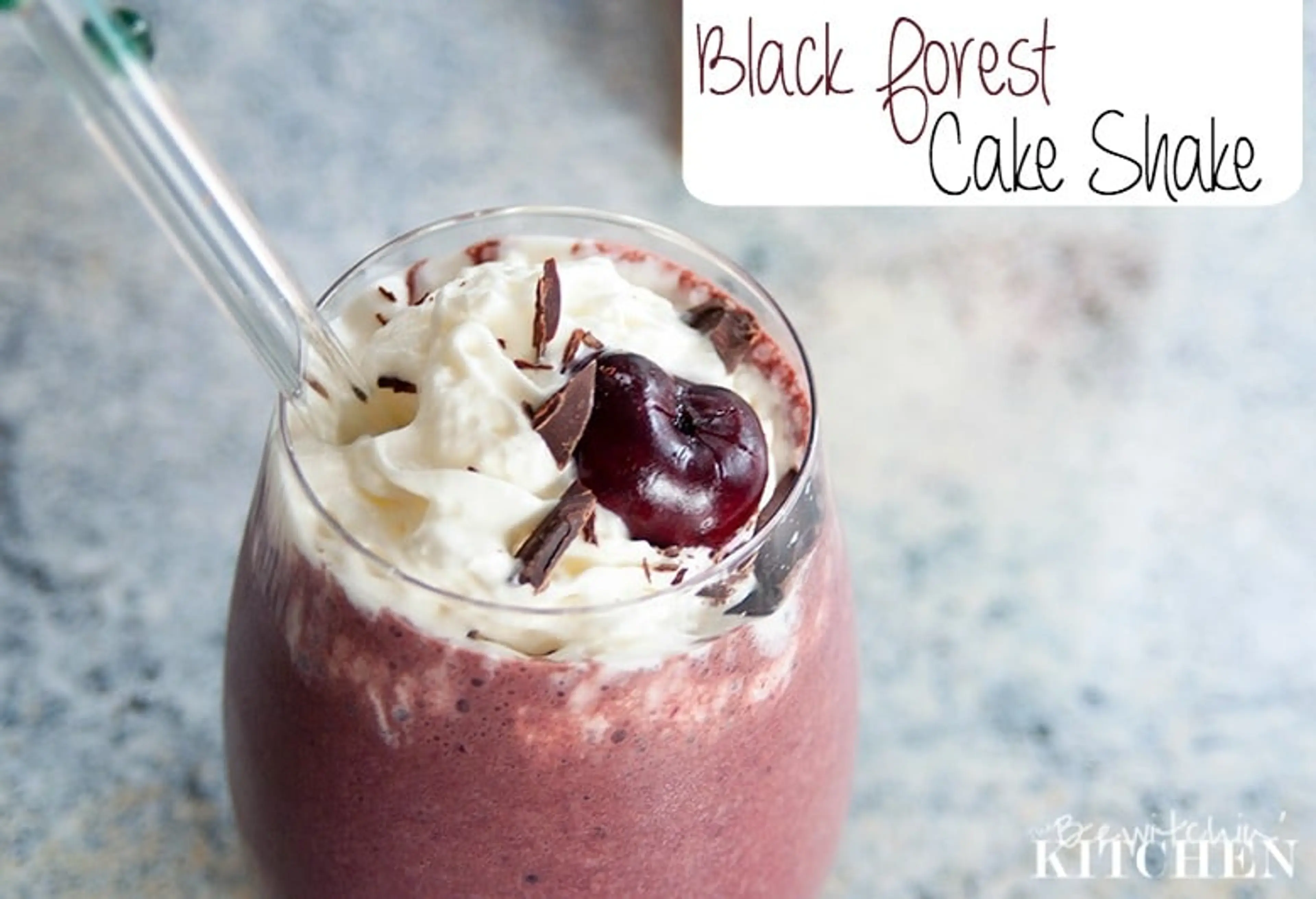Black Forest Cake Shake