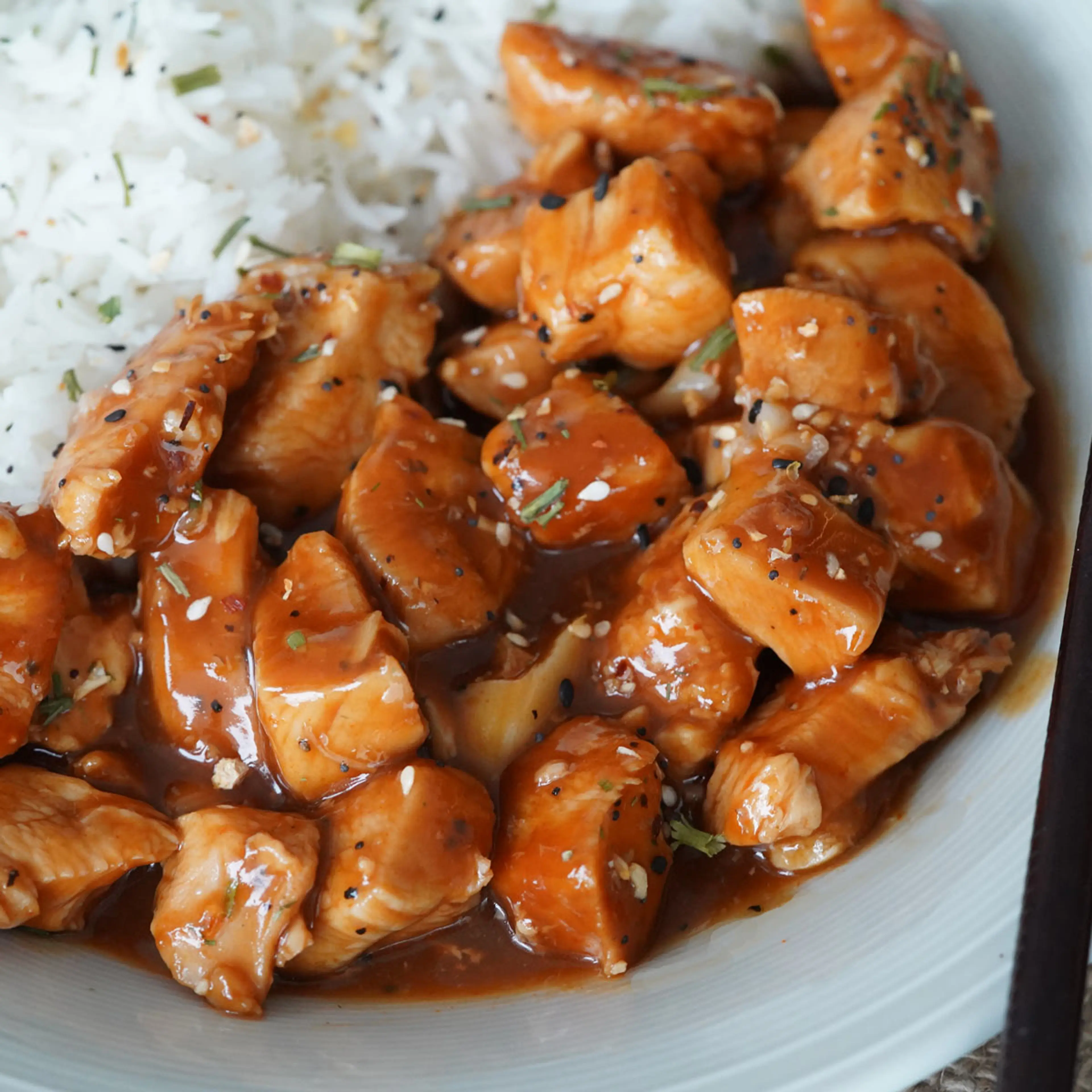 Instant Pot Bourbon Chicken