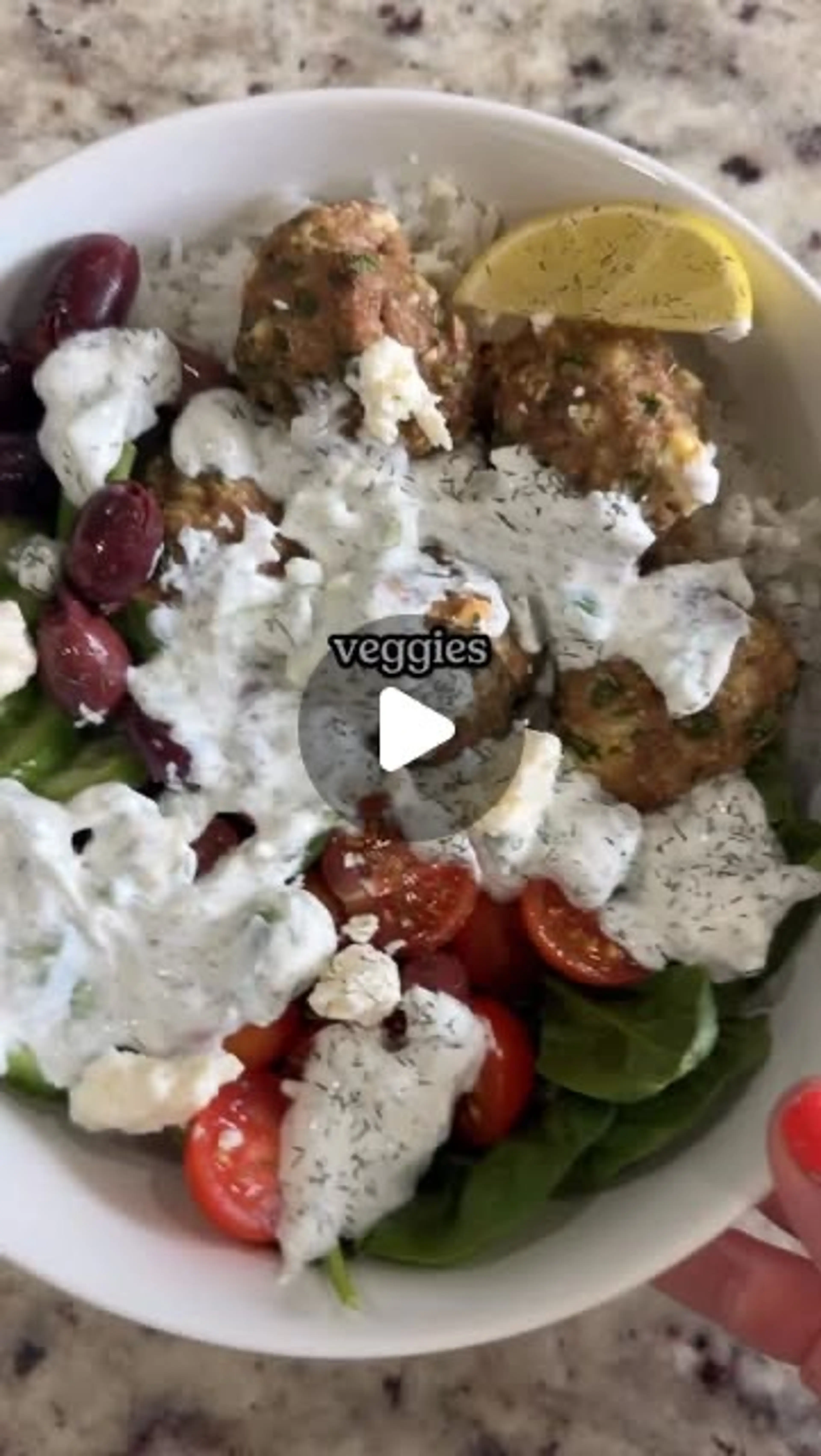 Turkey Feta Meatballs