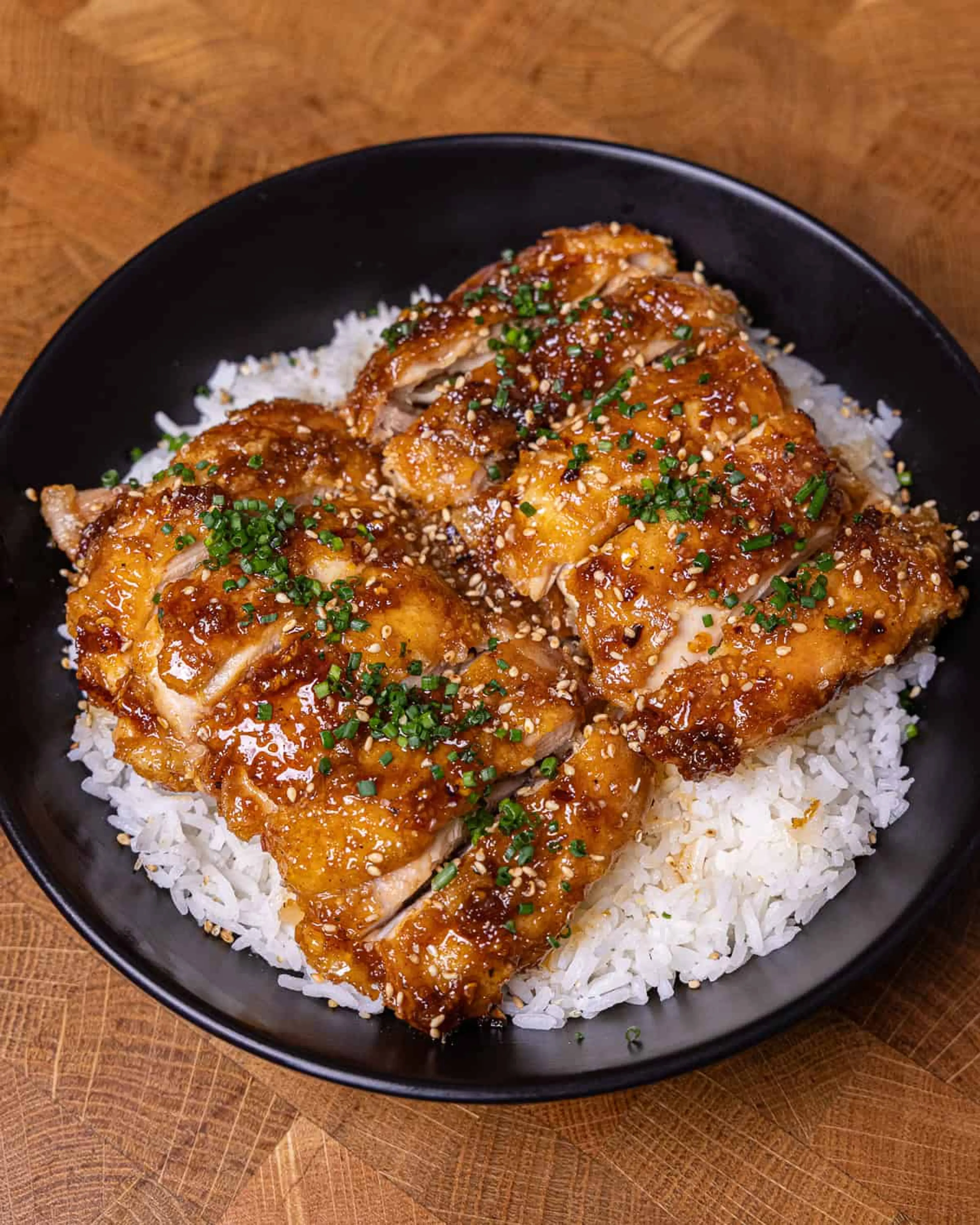Honey Lemon Garlic Chicken Thighs