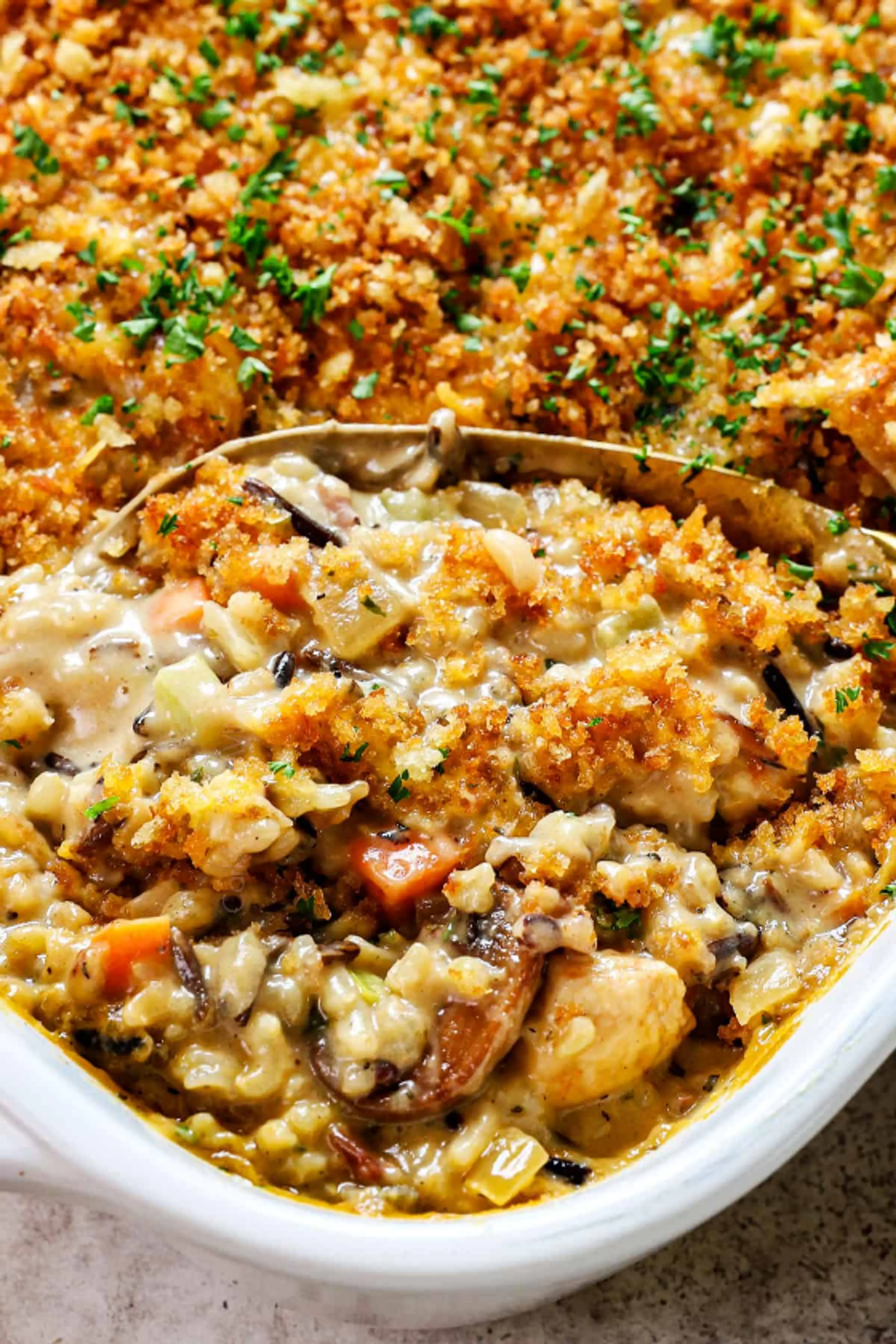 Chicken and Wild Rice Casserole