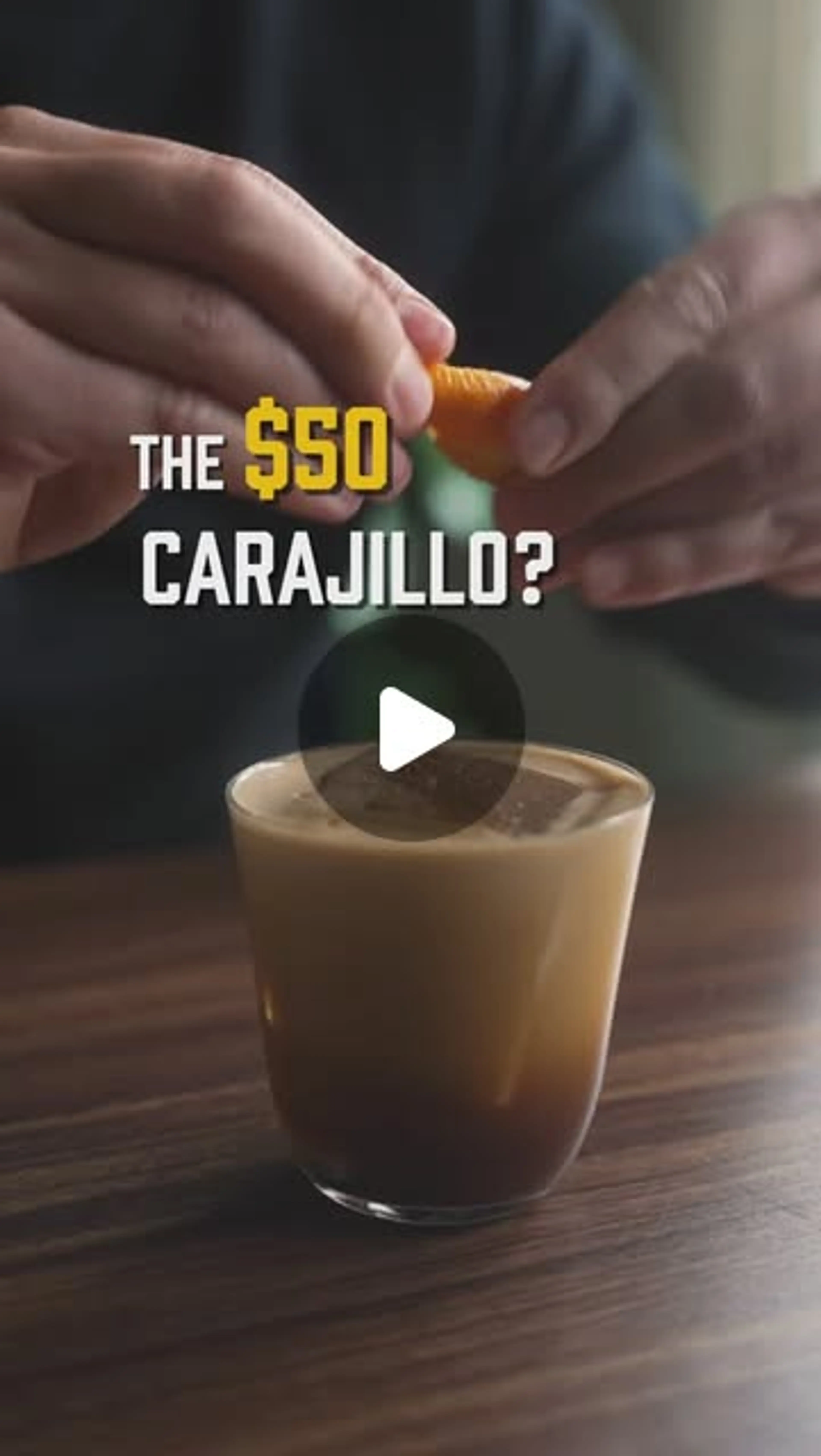 The $50 Carajillo