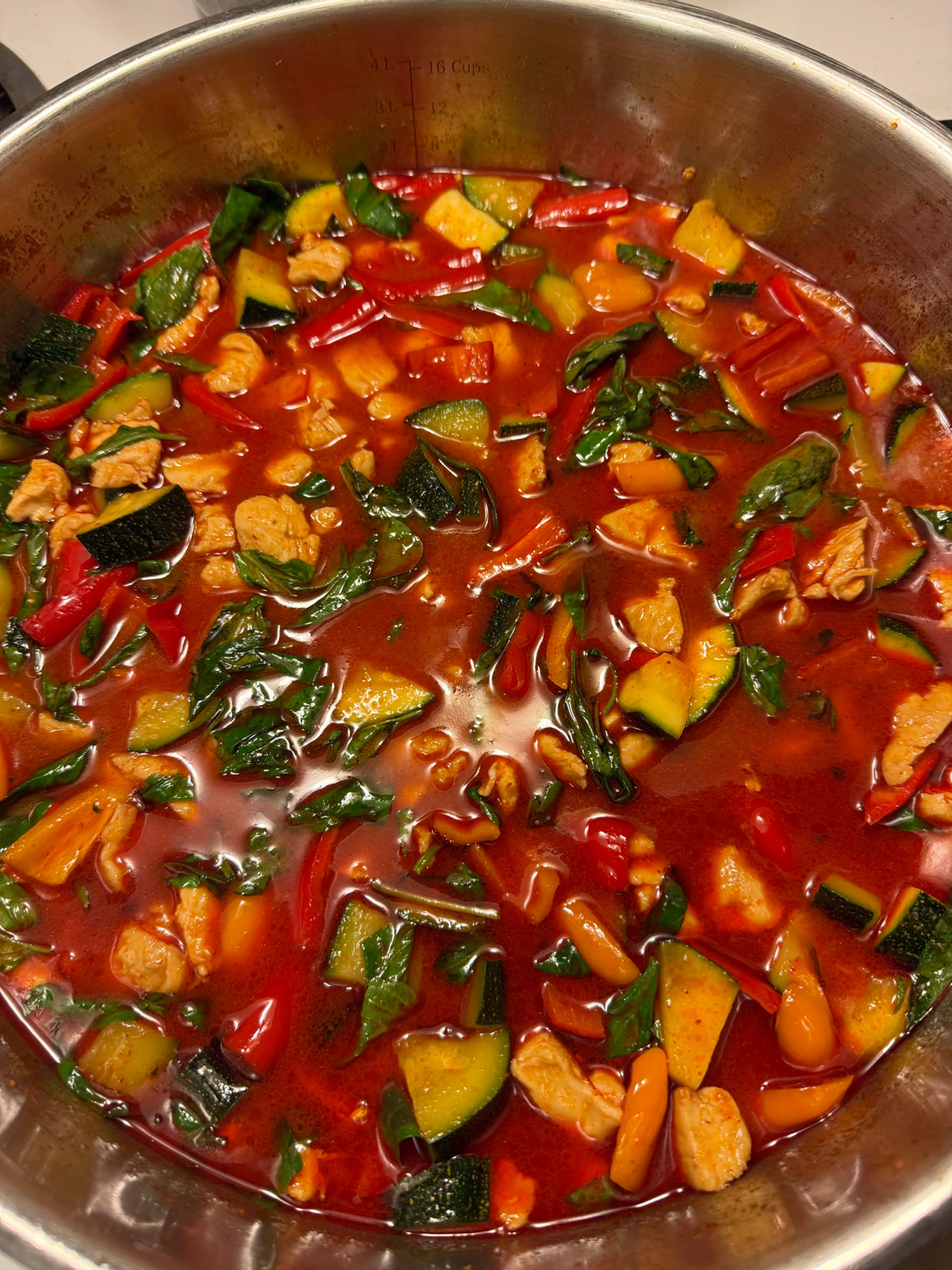 Thai Red Curry with Chicken