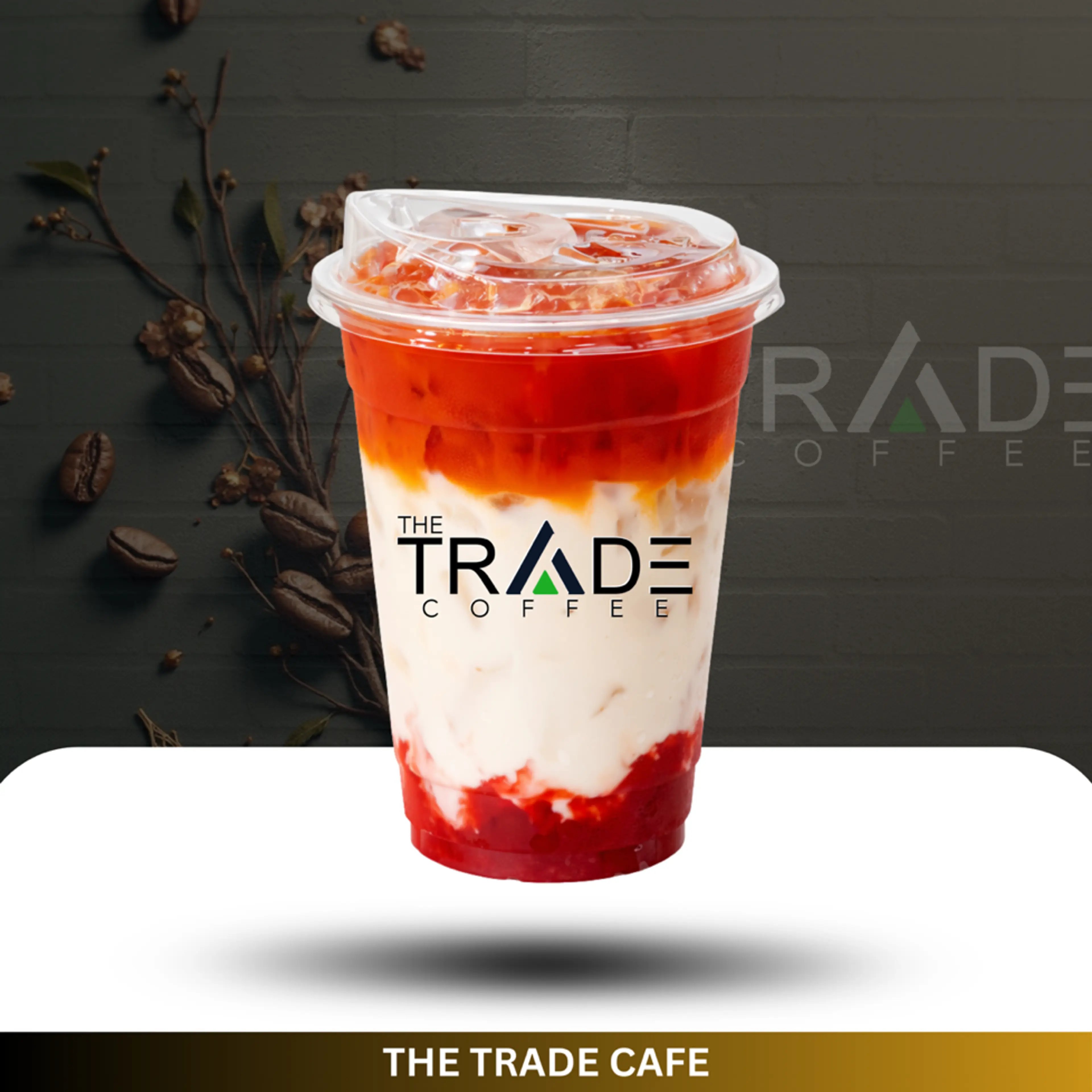 ชาไทยสตรอเบอร์รี่