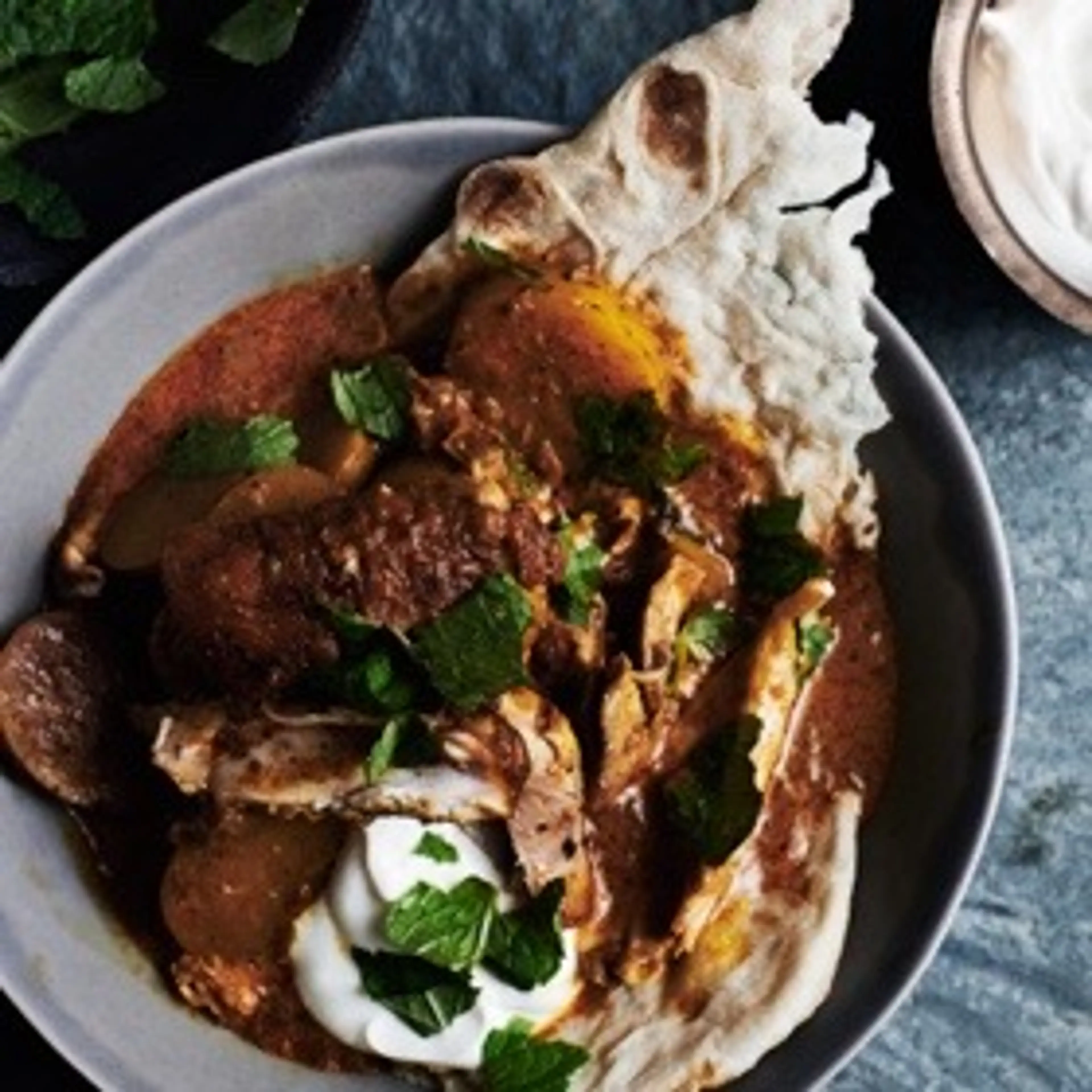 Indian-Spiced Chicken with Tomato and Cream