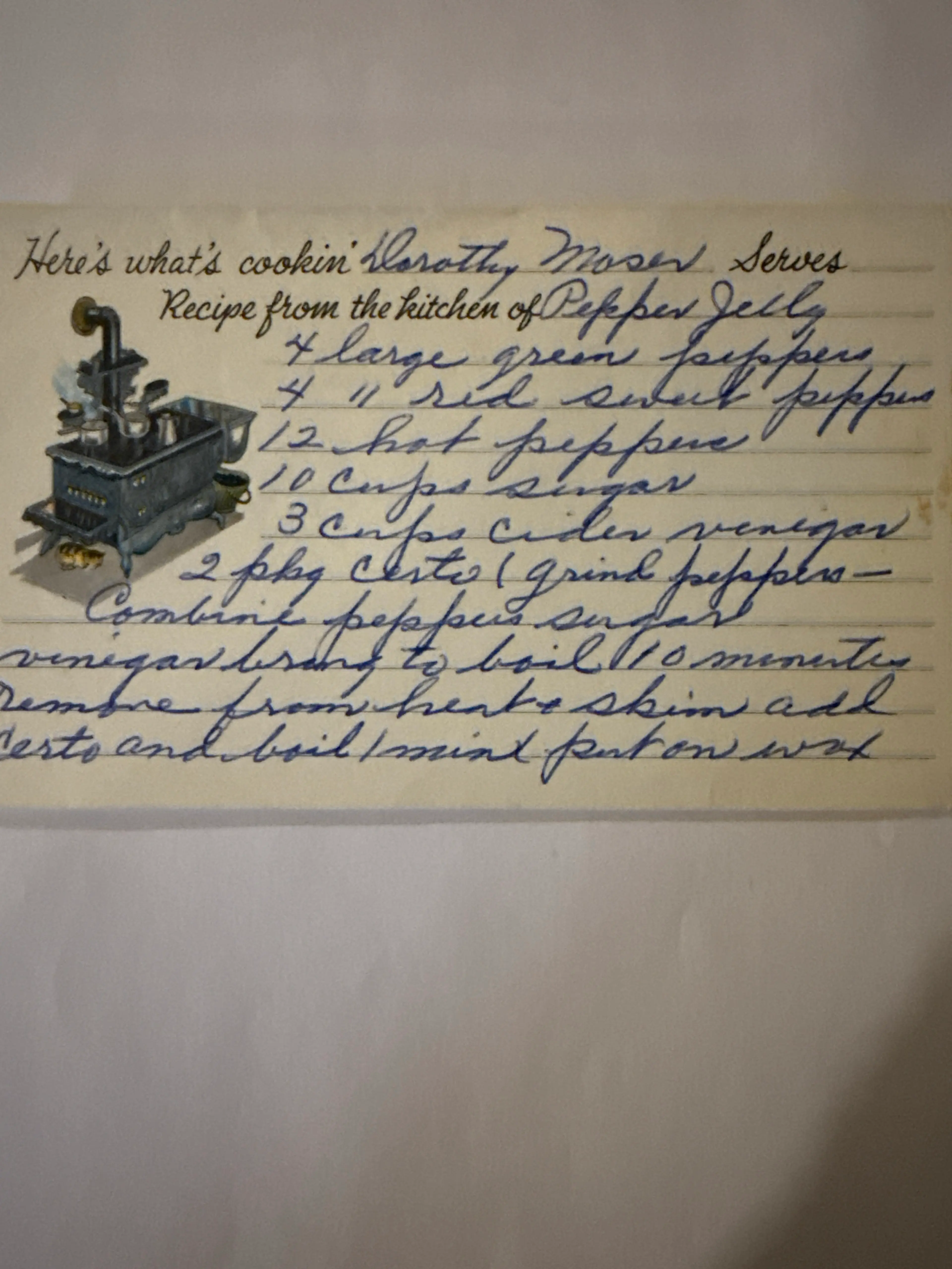 Pepper Jelly (Dorothy Moser)