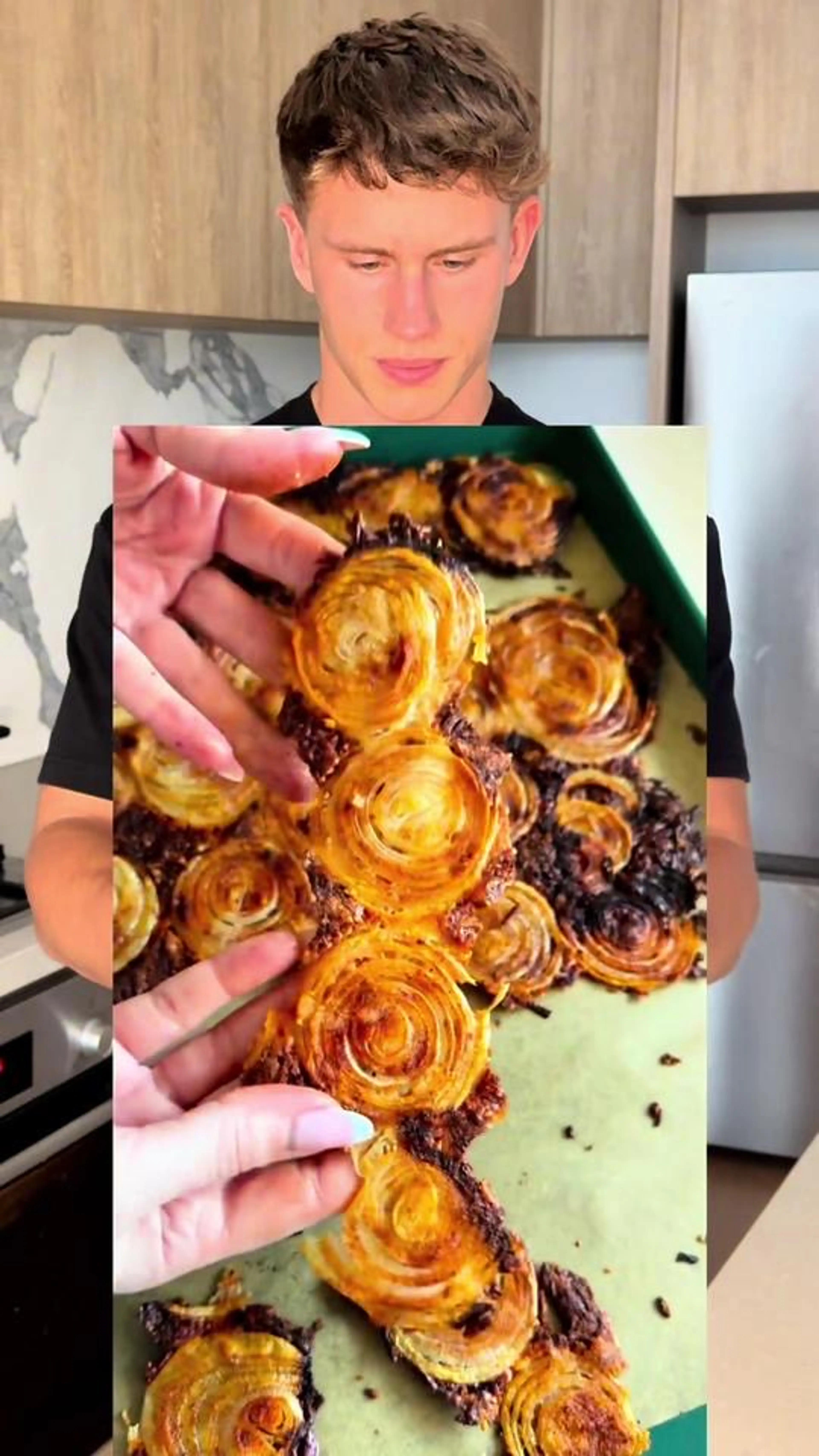 Healthy Crispy Onion Ring Chips