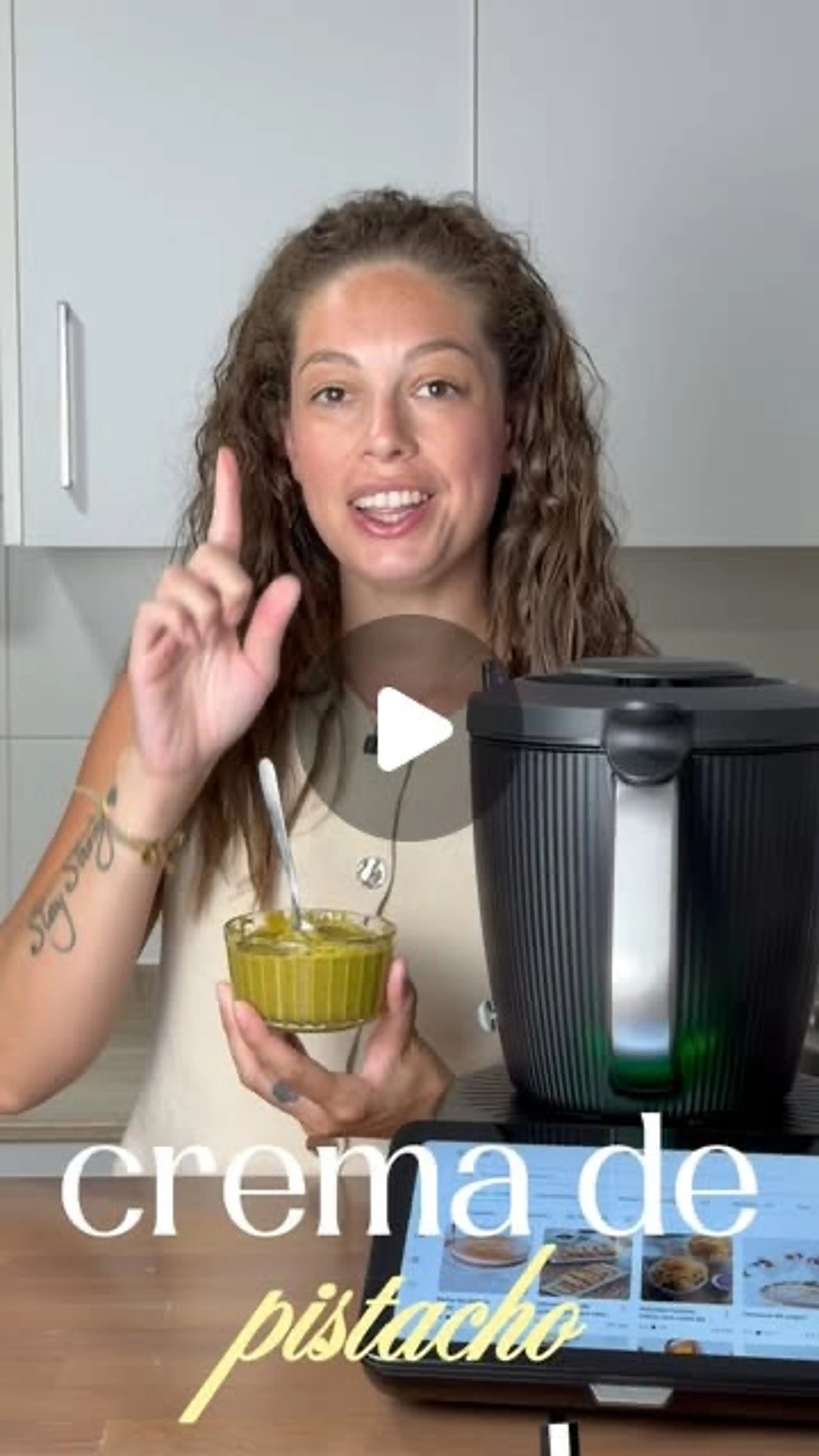 Crema de pistacho