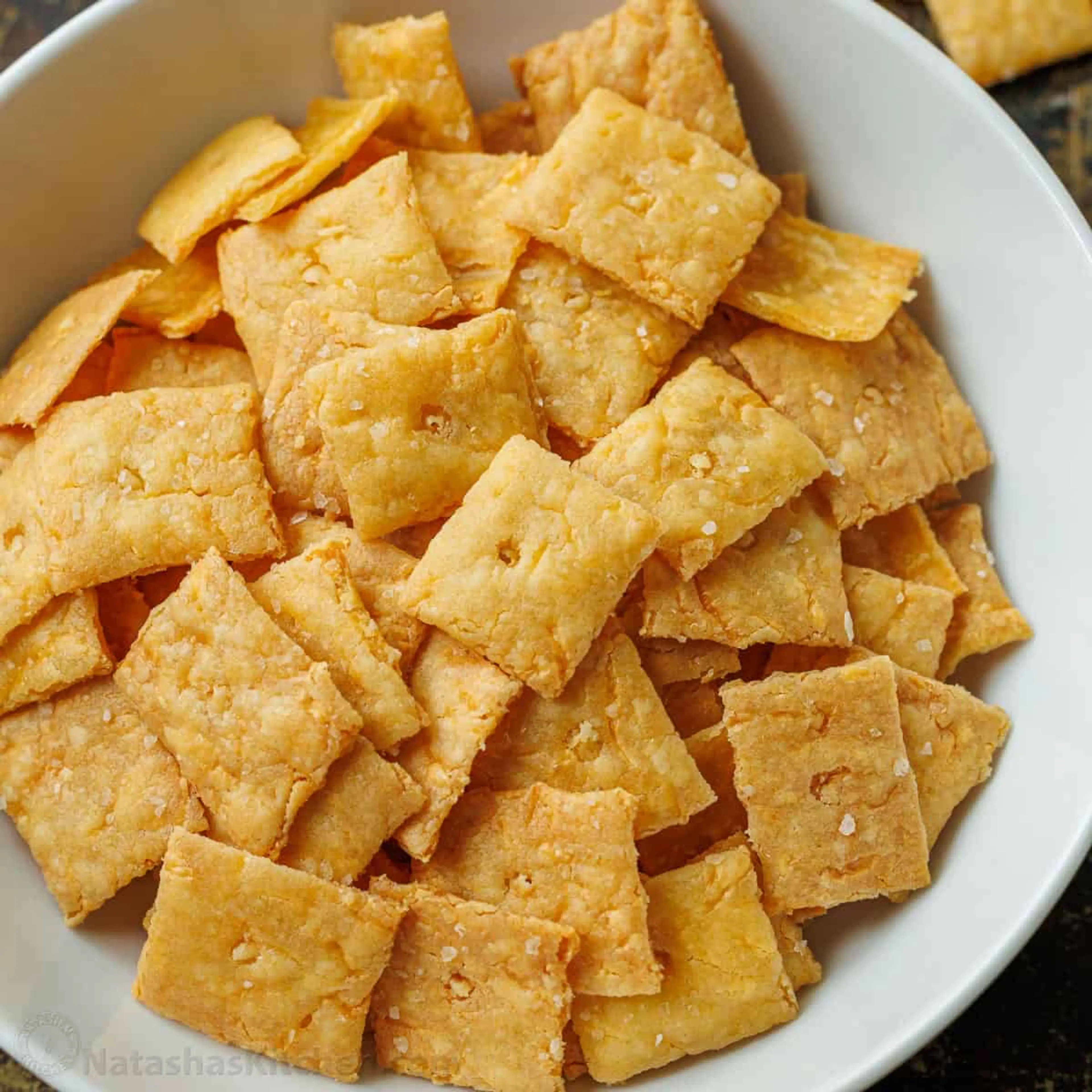 Sourdough Cheese Crackers