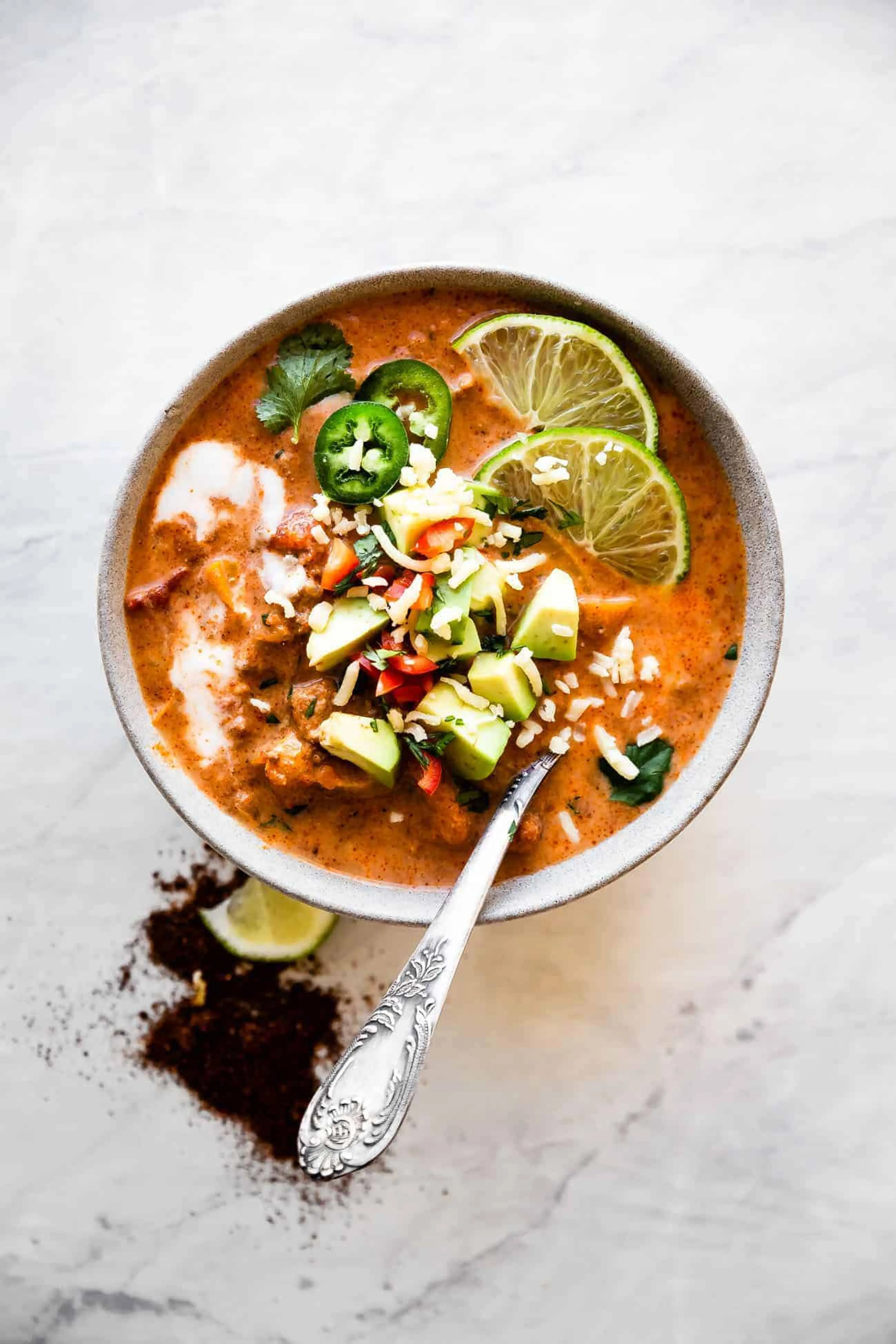 Whole30 Creamy Taco Soup