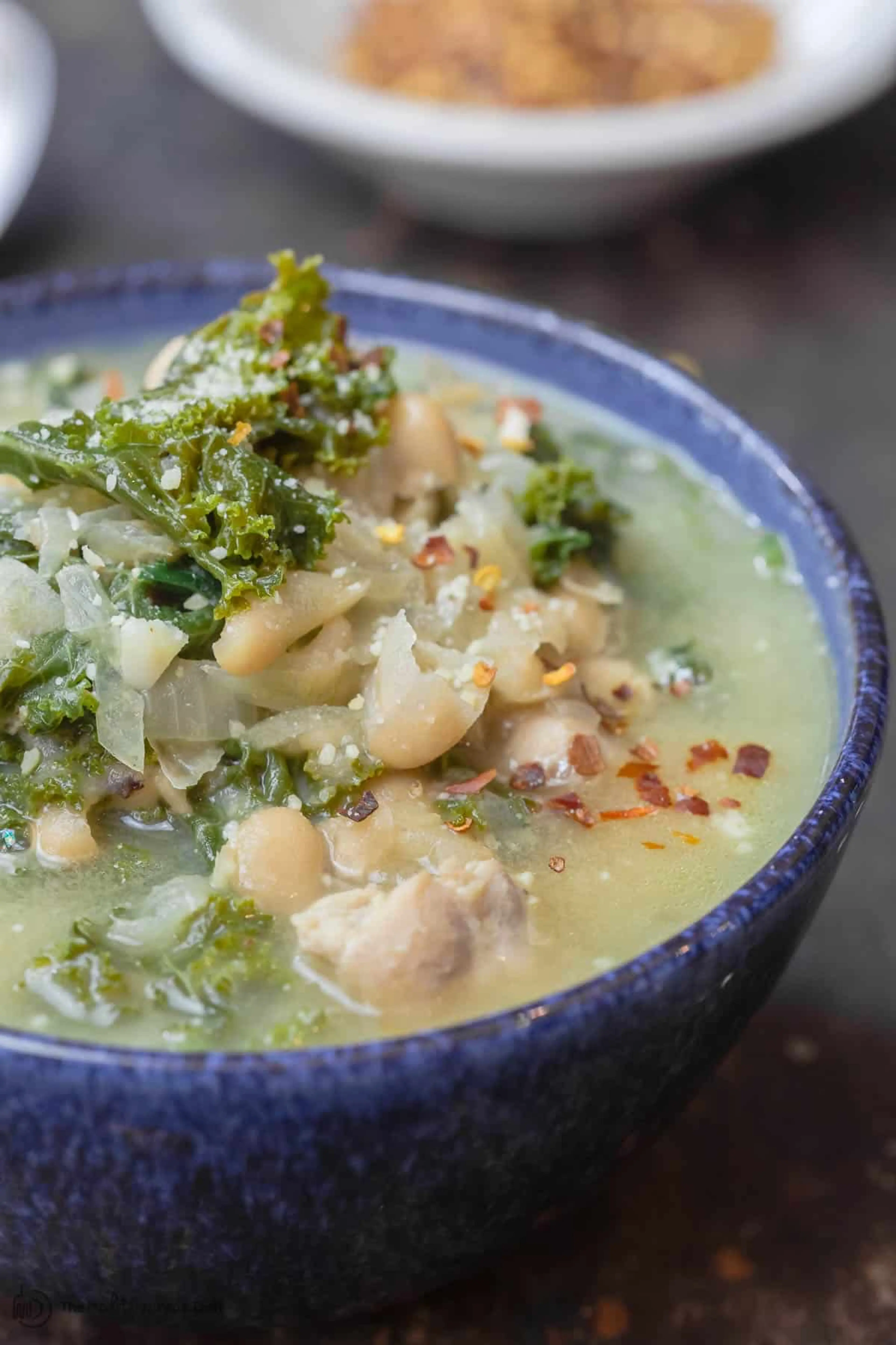 BEST White Bean and Kale Soup with Chicken