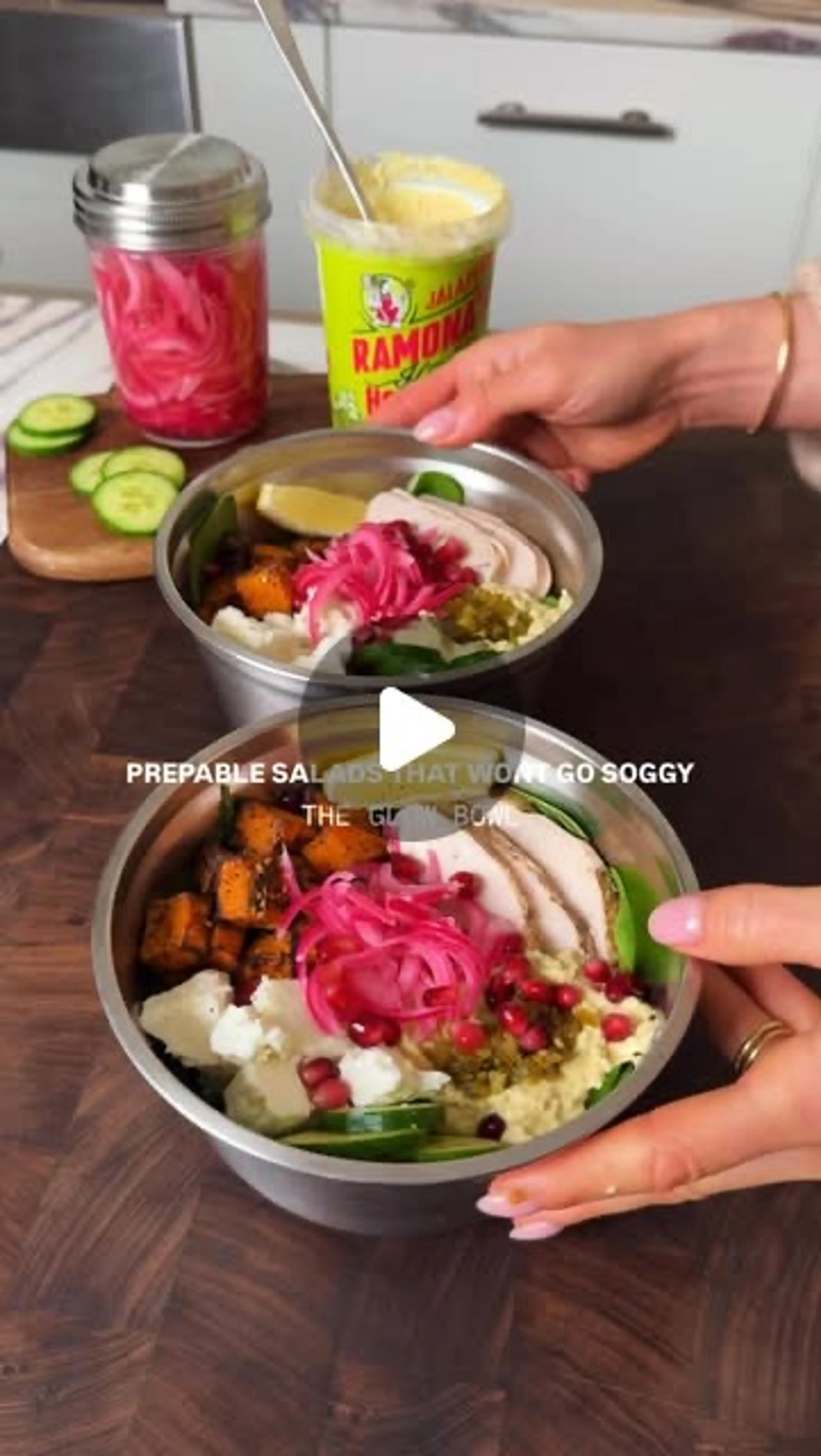 Prepable Salads the Glow Bowl