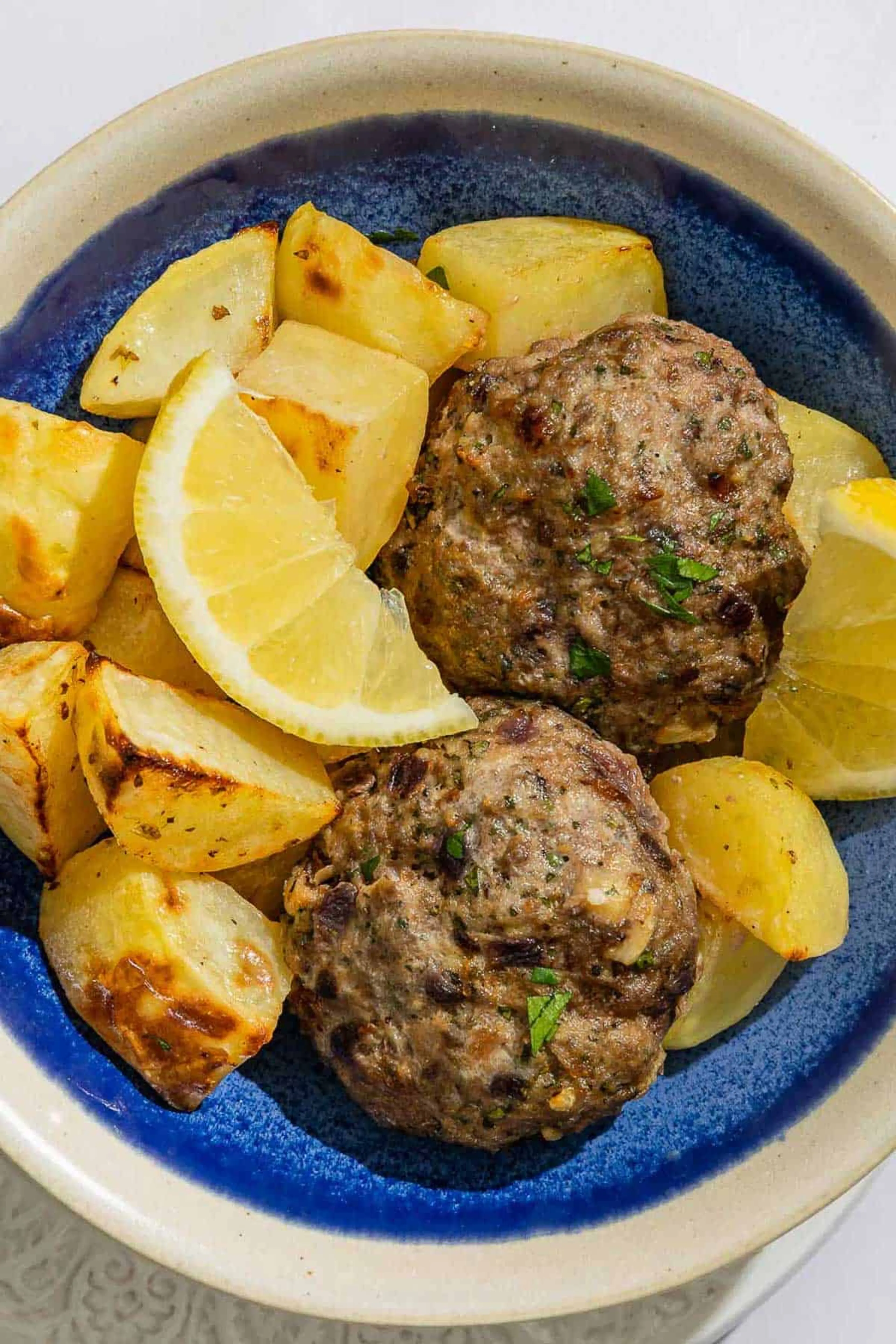 Biftekia (Baked Greek Beef Patties)