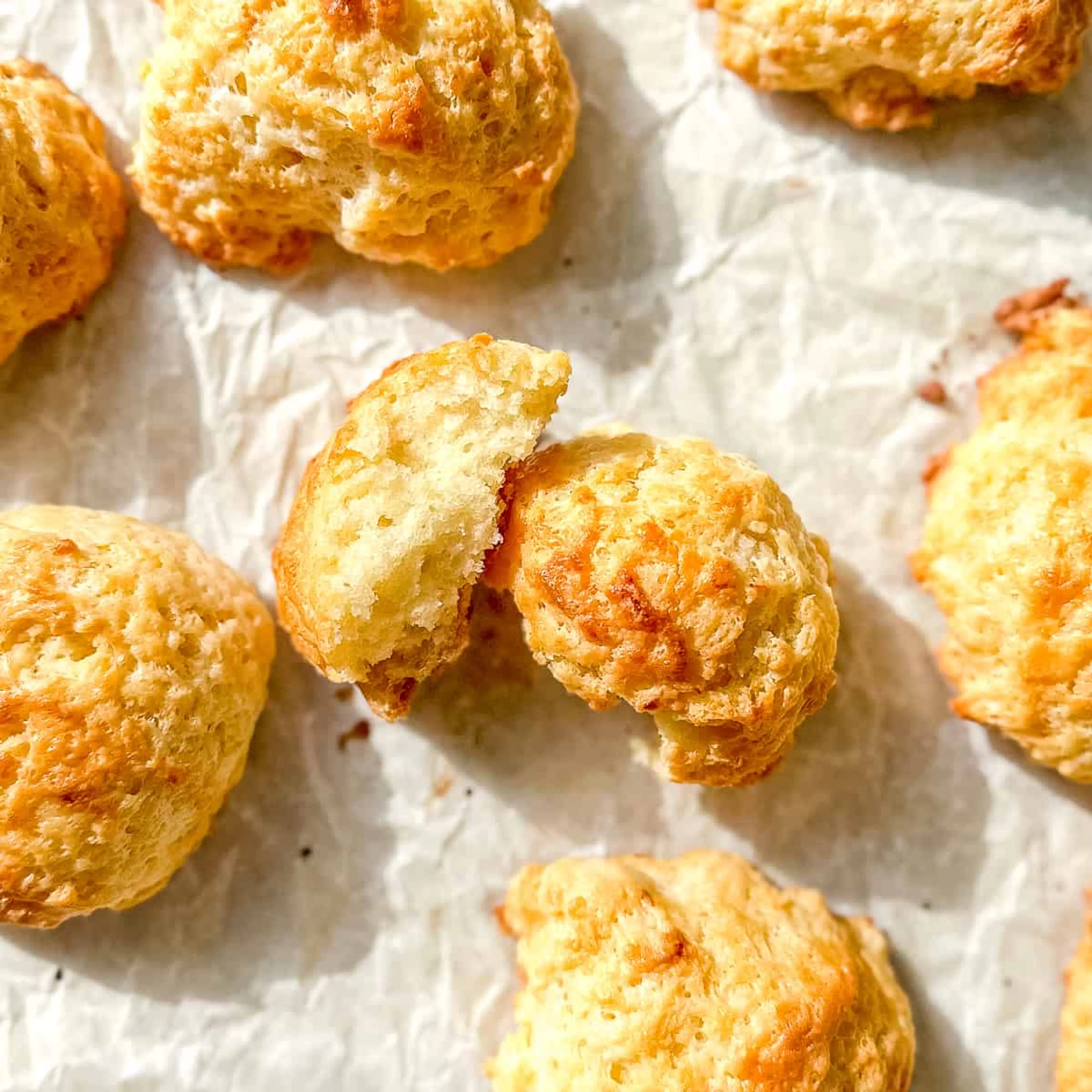 Fluffy Drop Biscuits