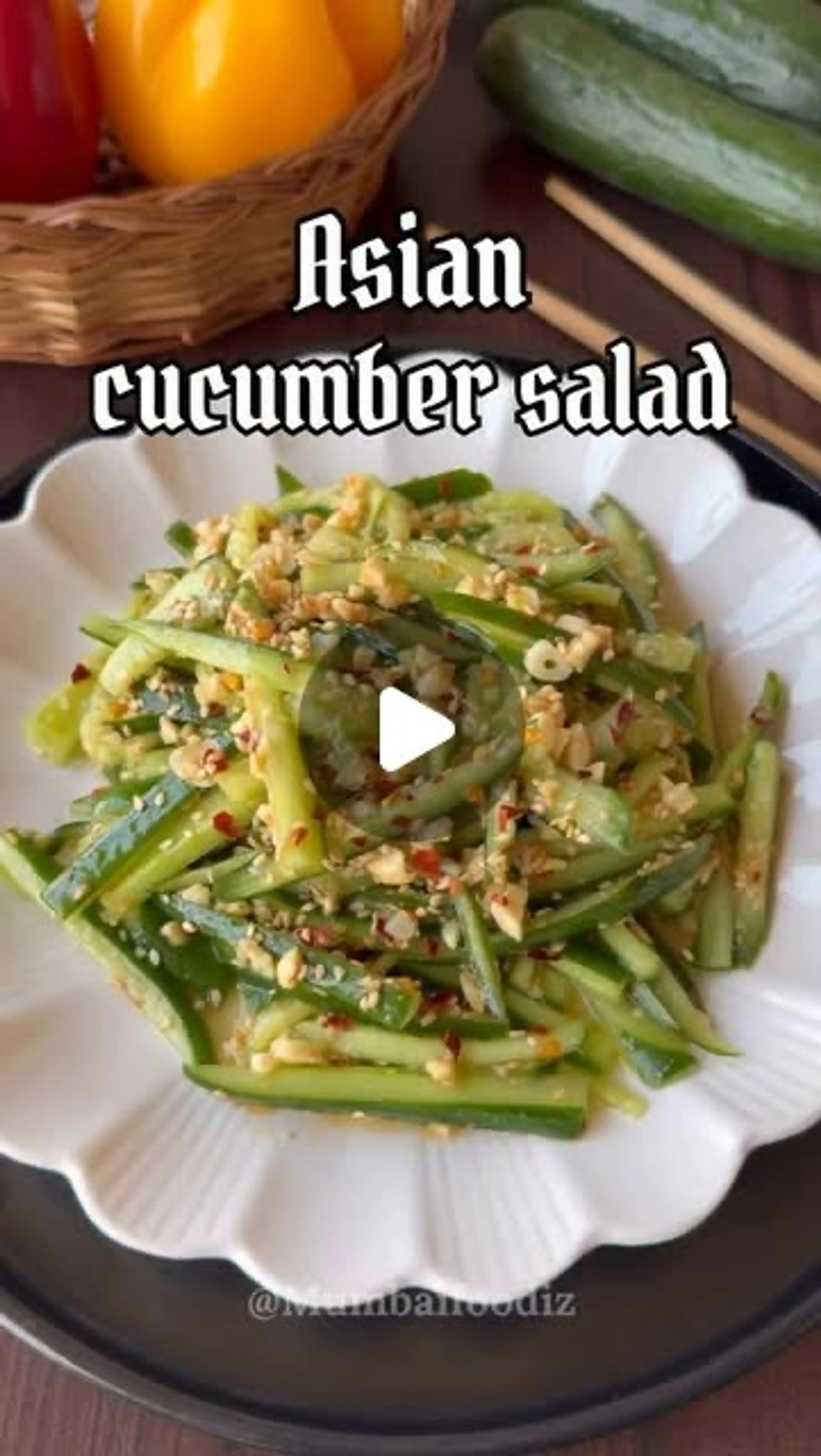 Asian-style Cucumber Salad