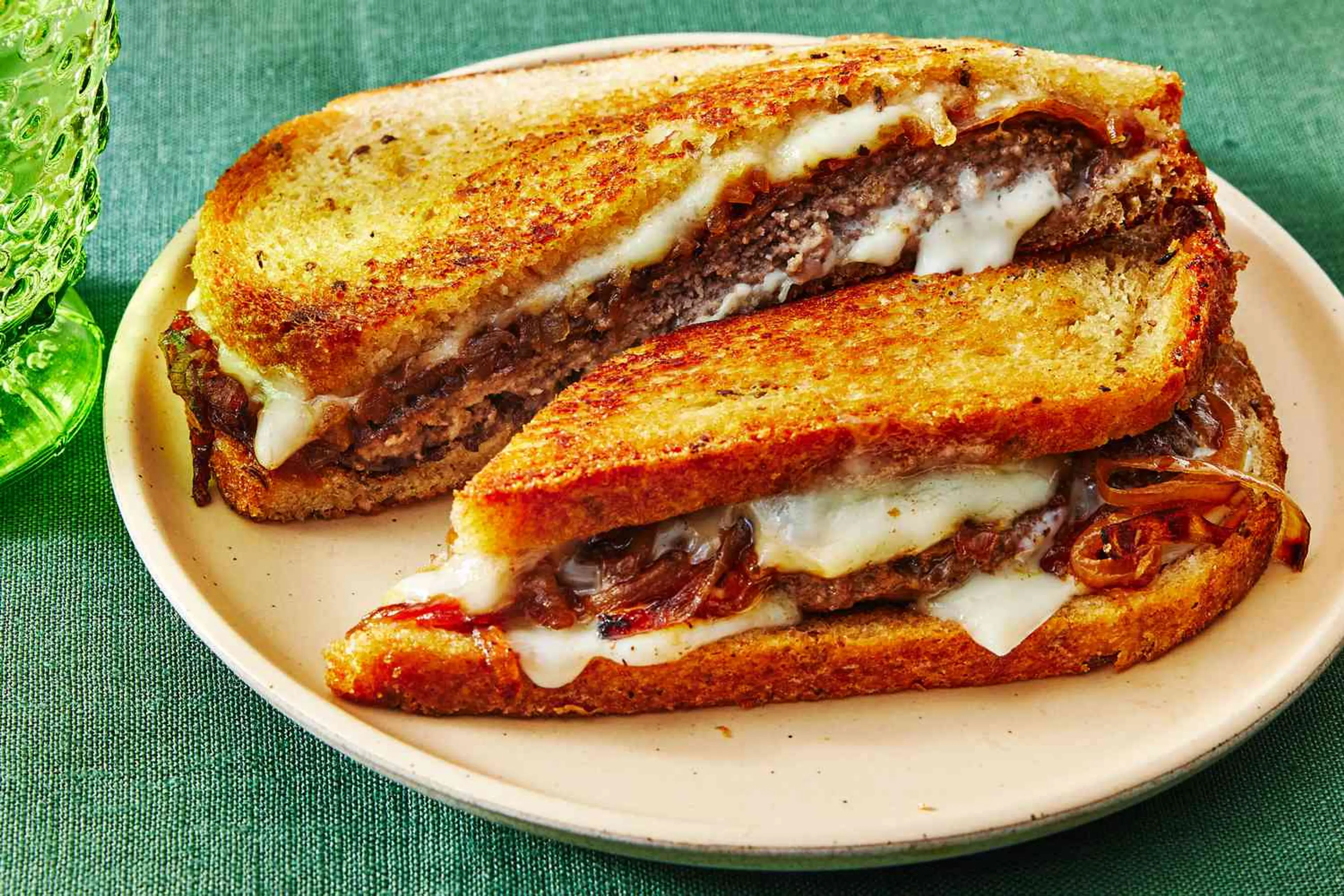Cast-Iron Patty Melts