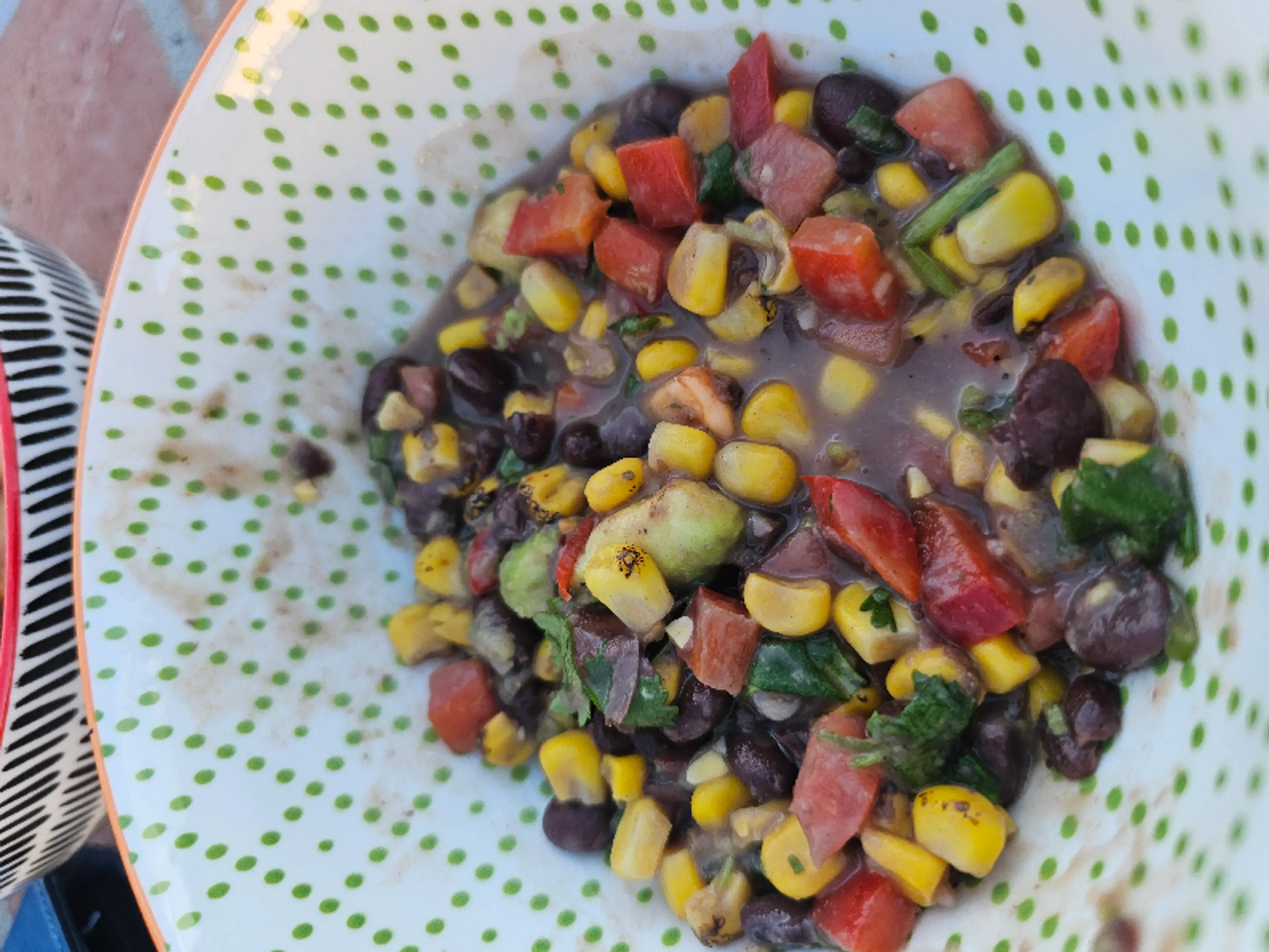 Mexican bean dip
