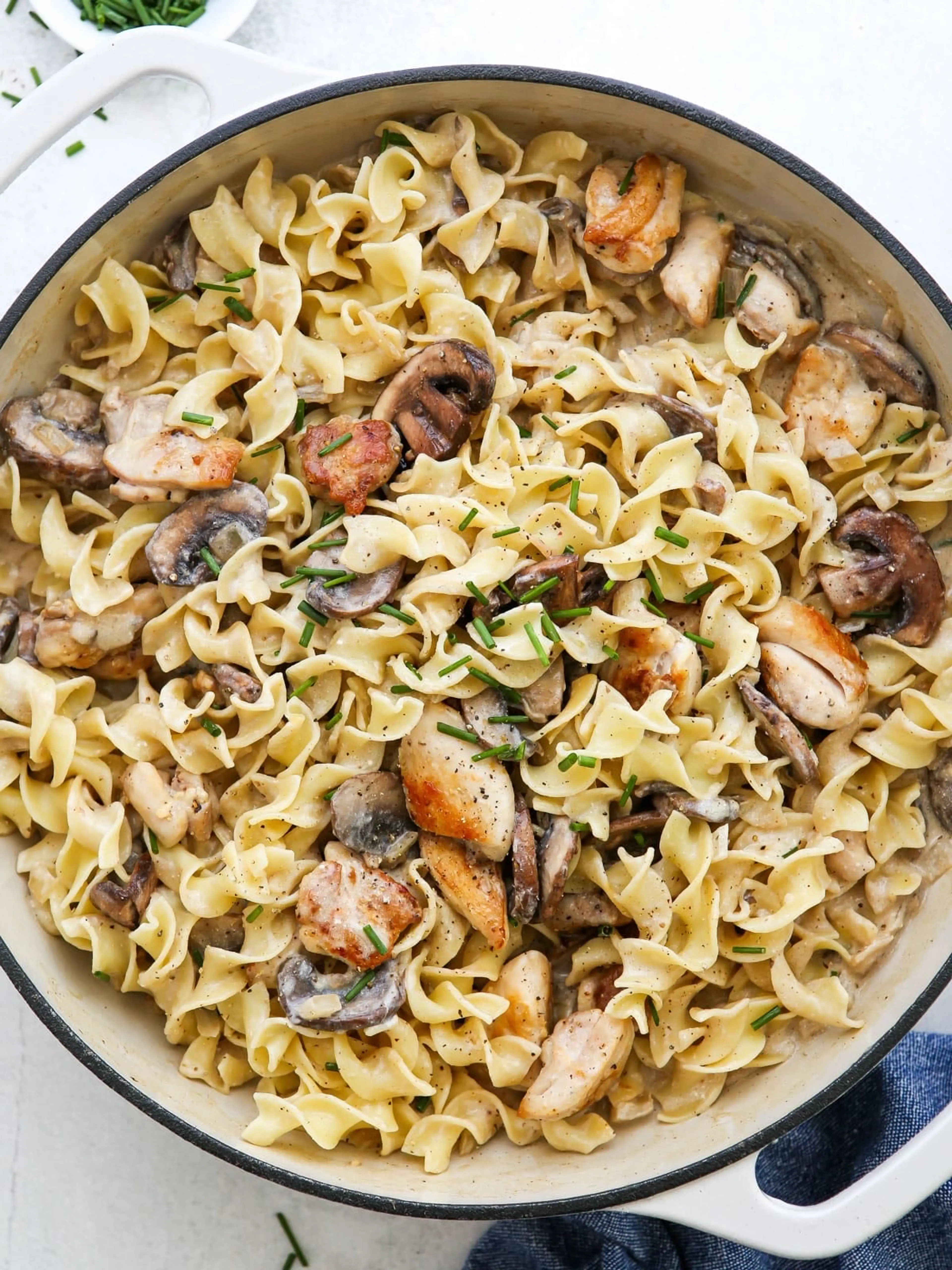Chicken Mushroom Stroganoff - Easy