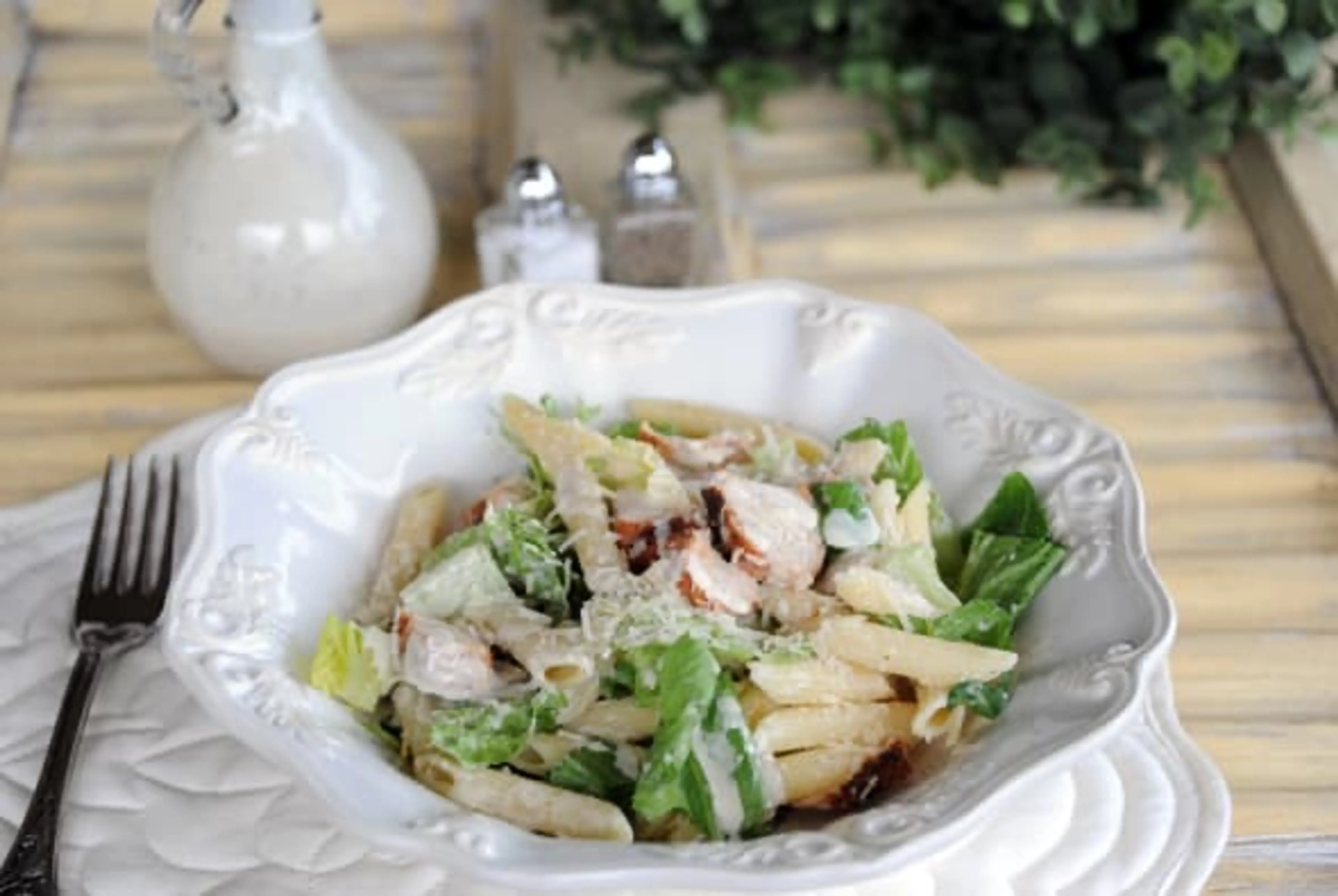 Chicken Caesar Pasta Salad
