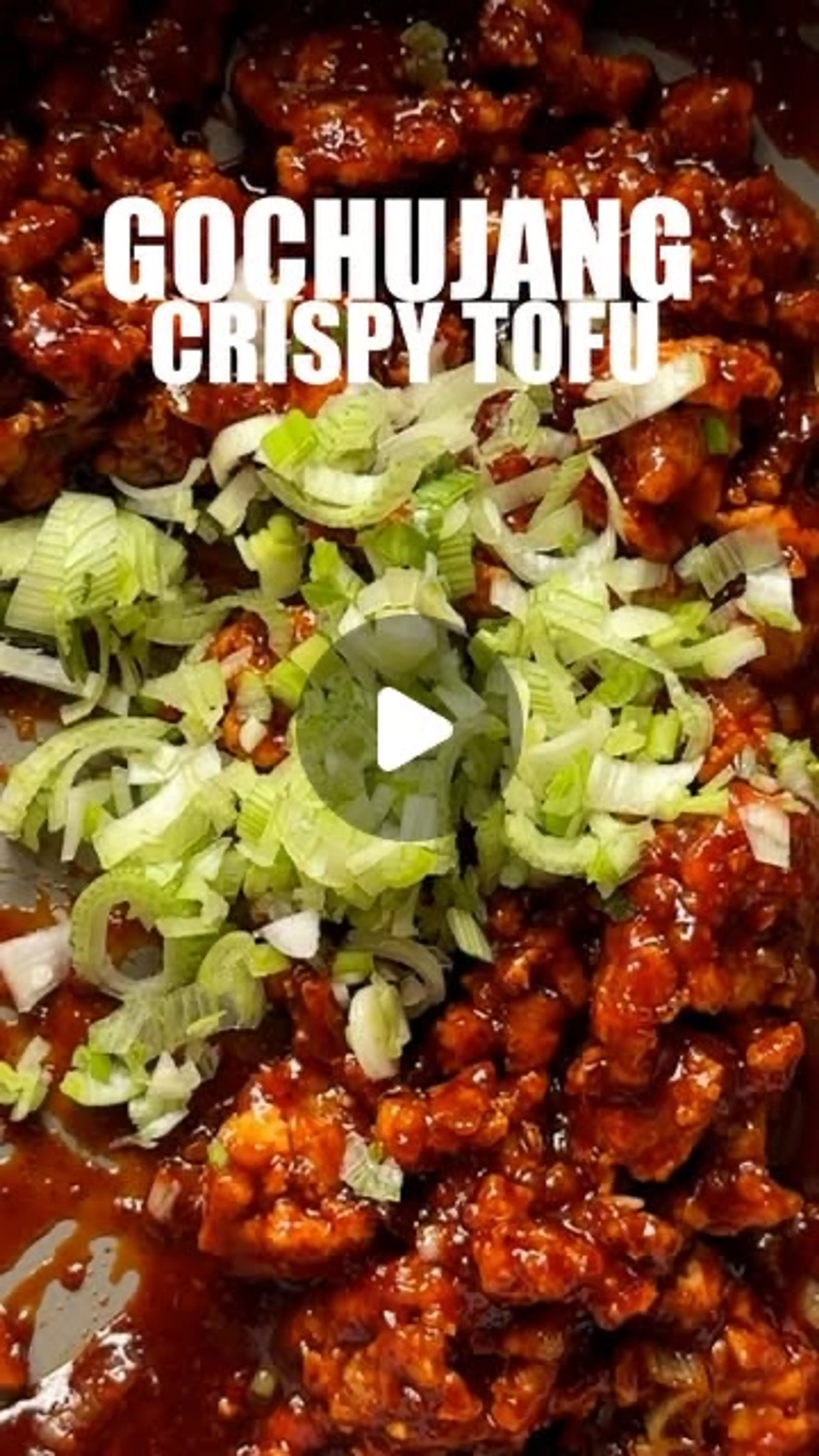 Gochujang Crispy Tofu with Rice