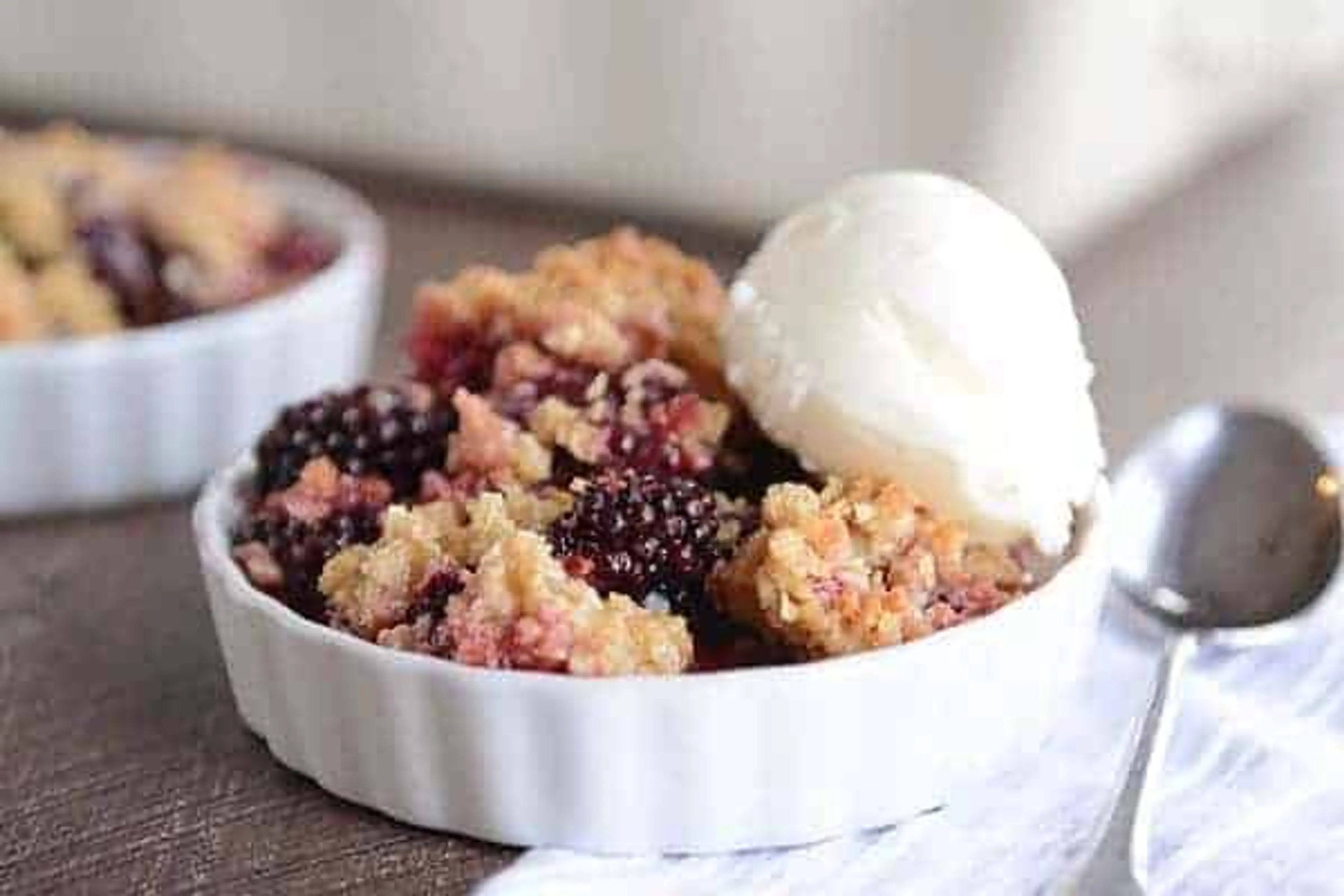 The Best Blackberry Crisp (or Other Fruit)