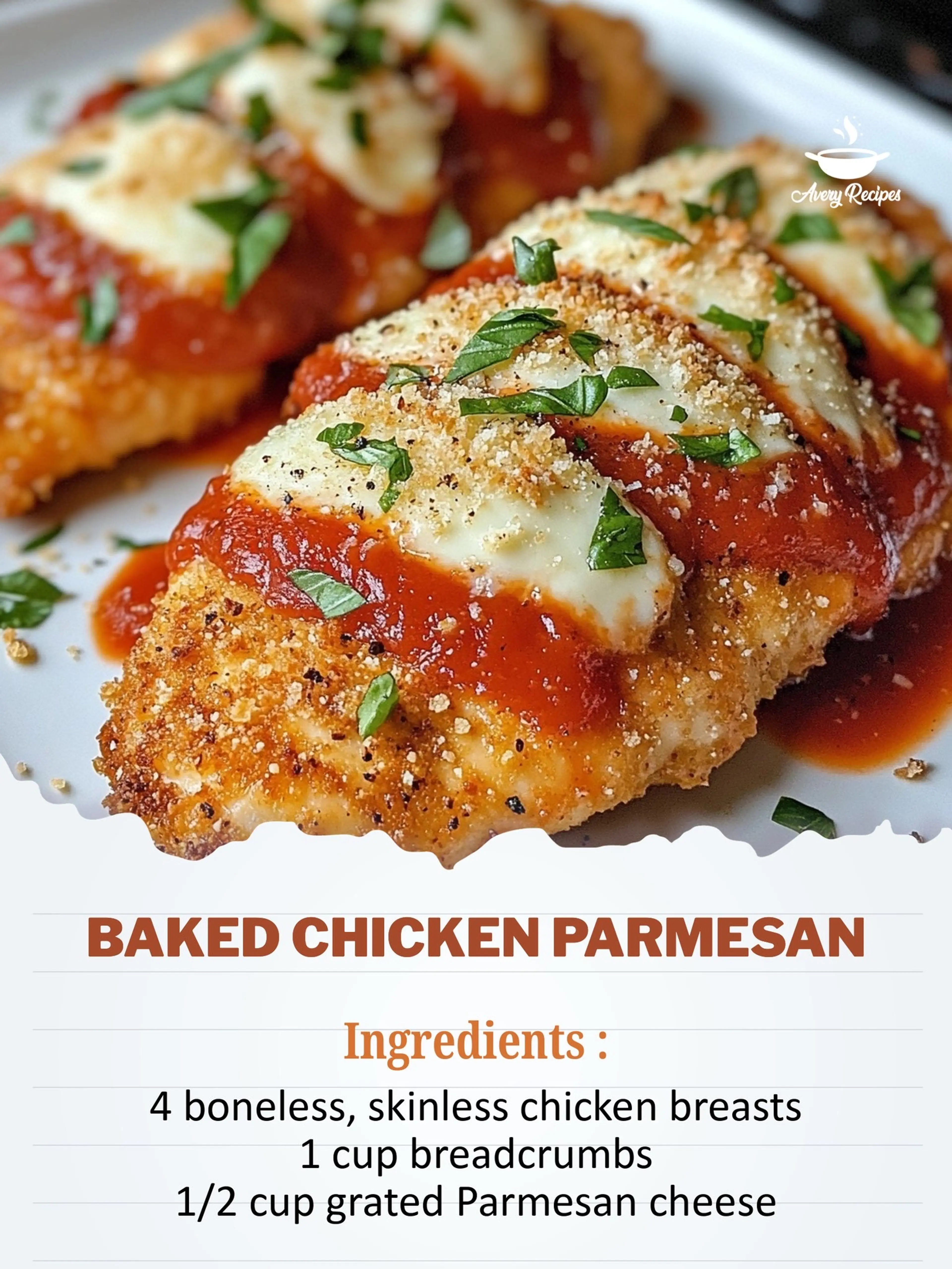 Baked Chicken Parmesan