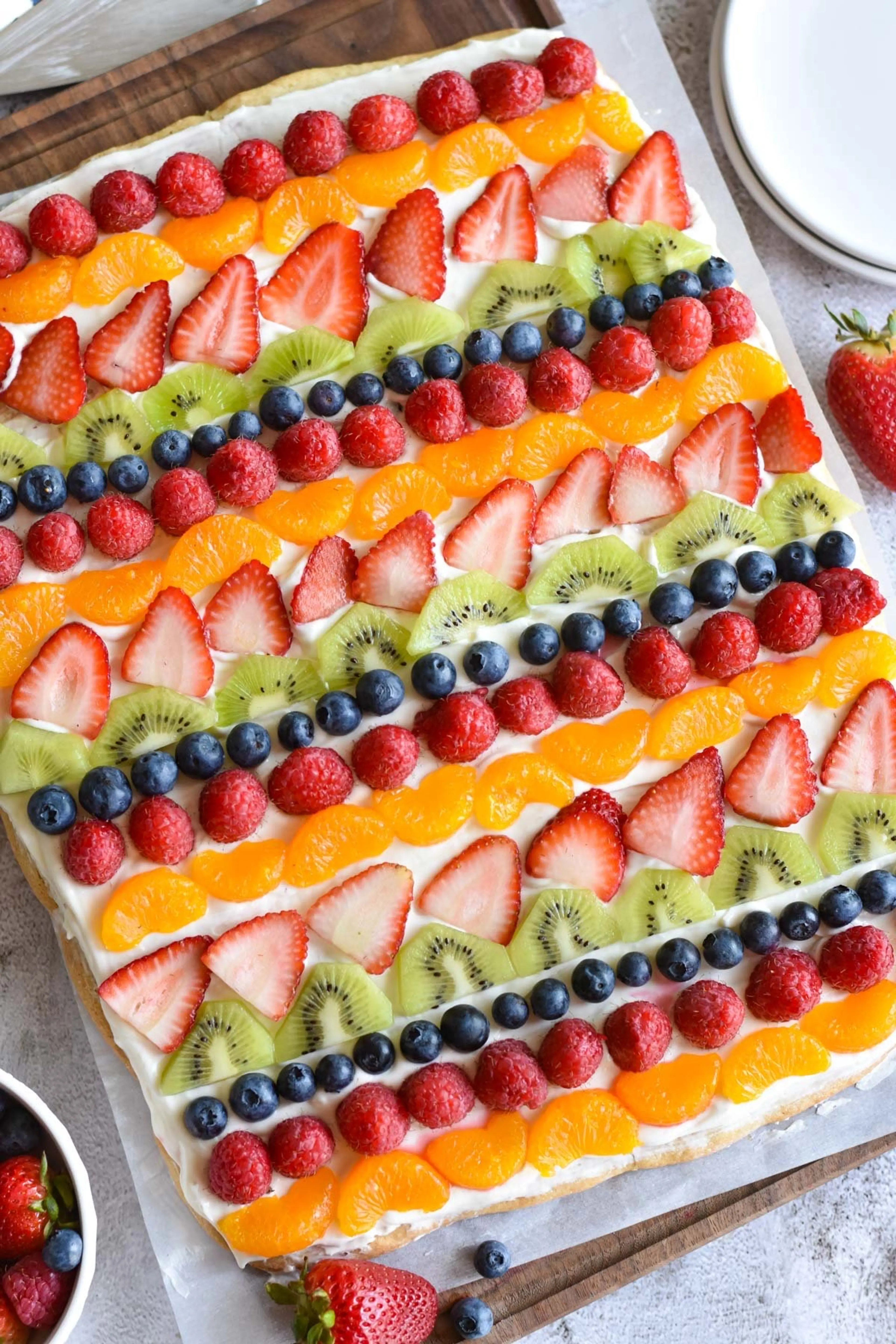 Beth’s Fruit Pizza