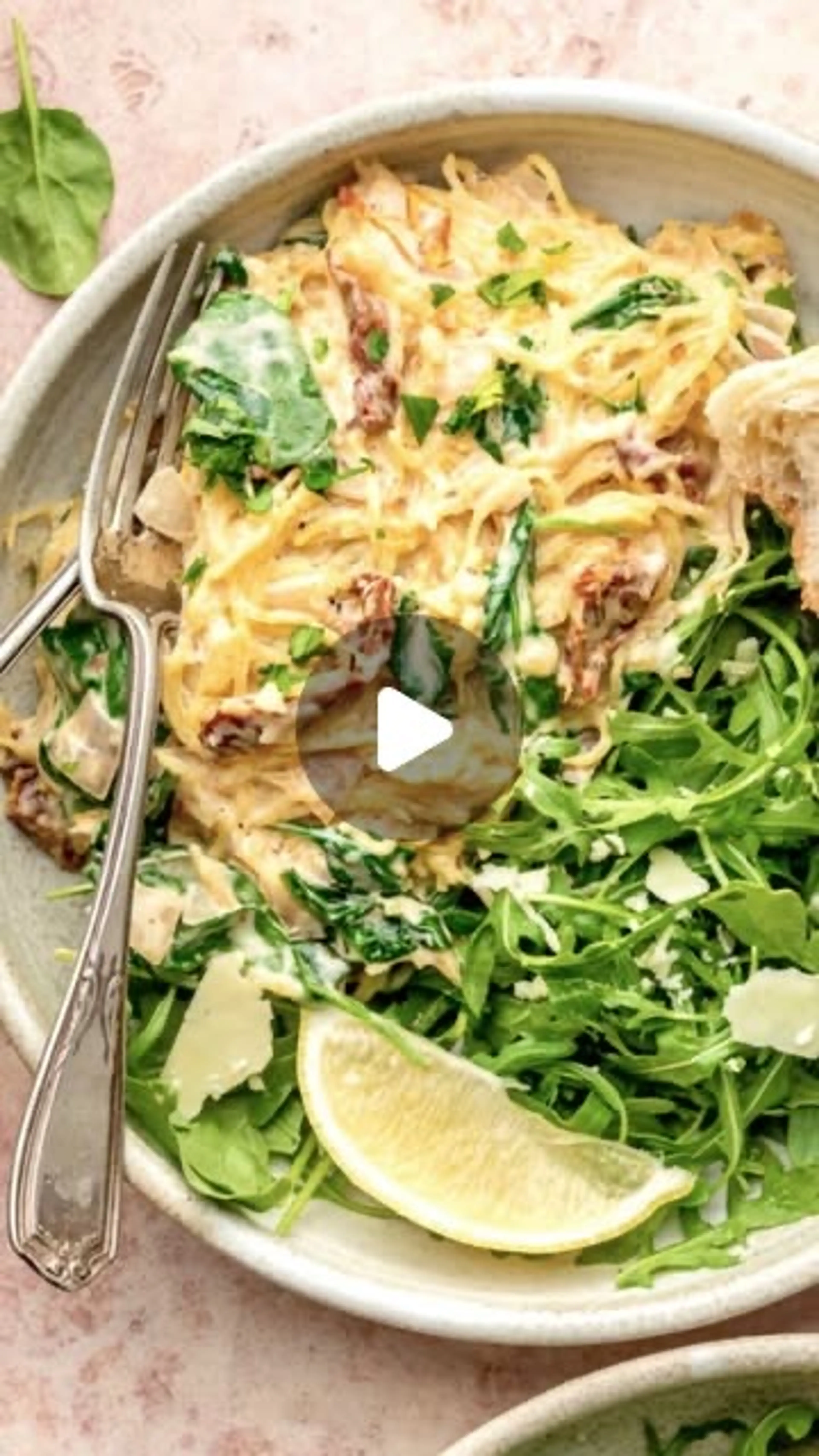 Creamy Tuscan Spaghetti Squash