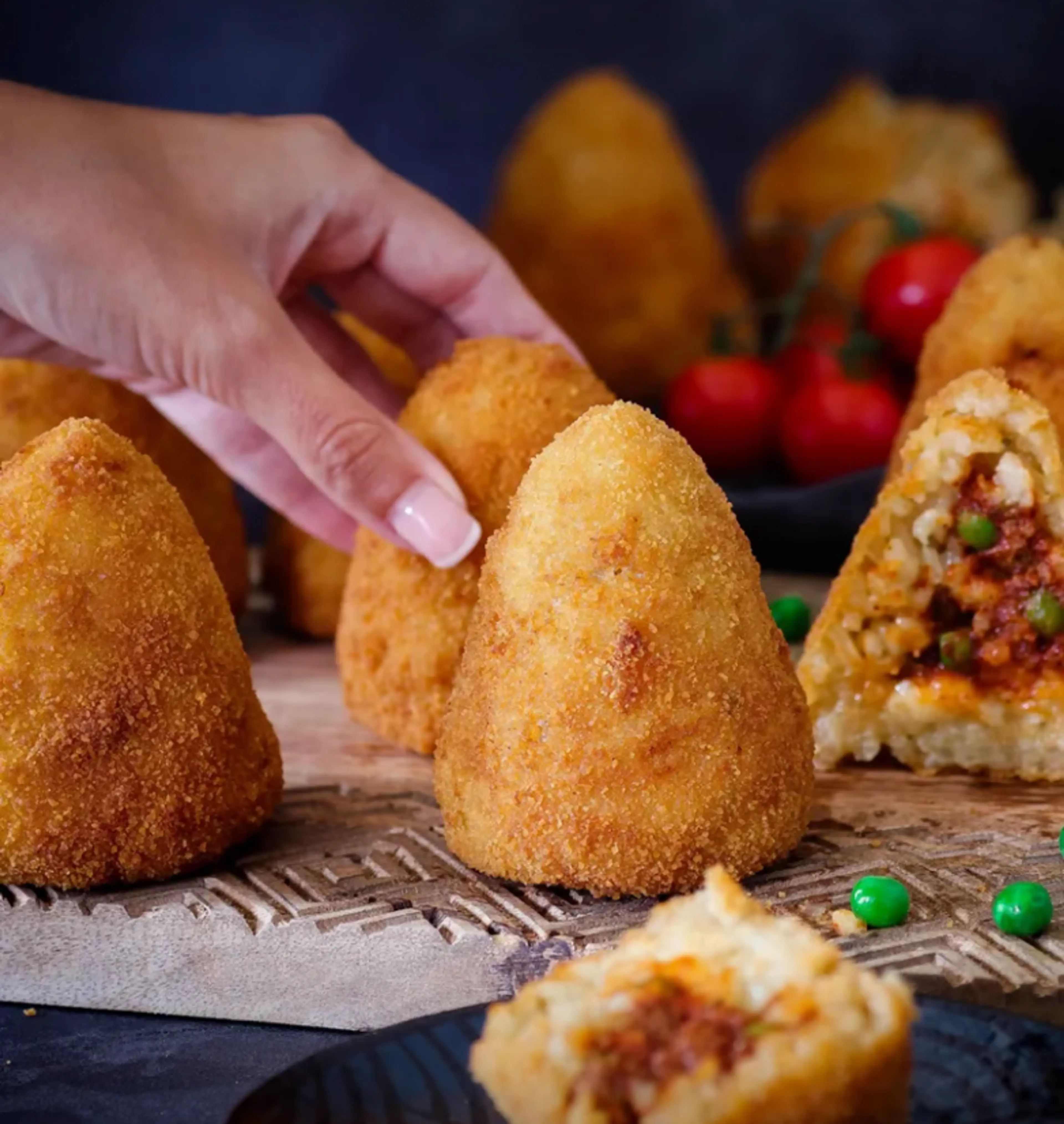 Arancini | Sizilianische Reisbällchen