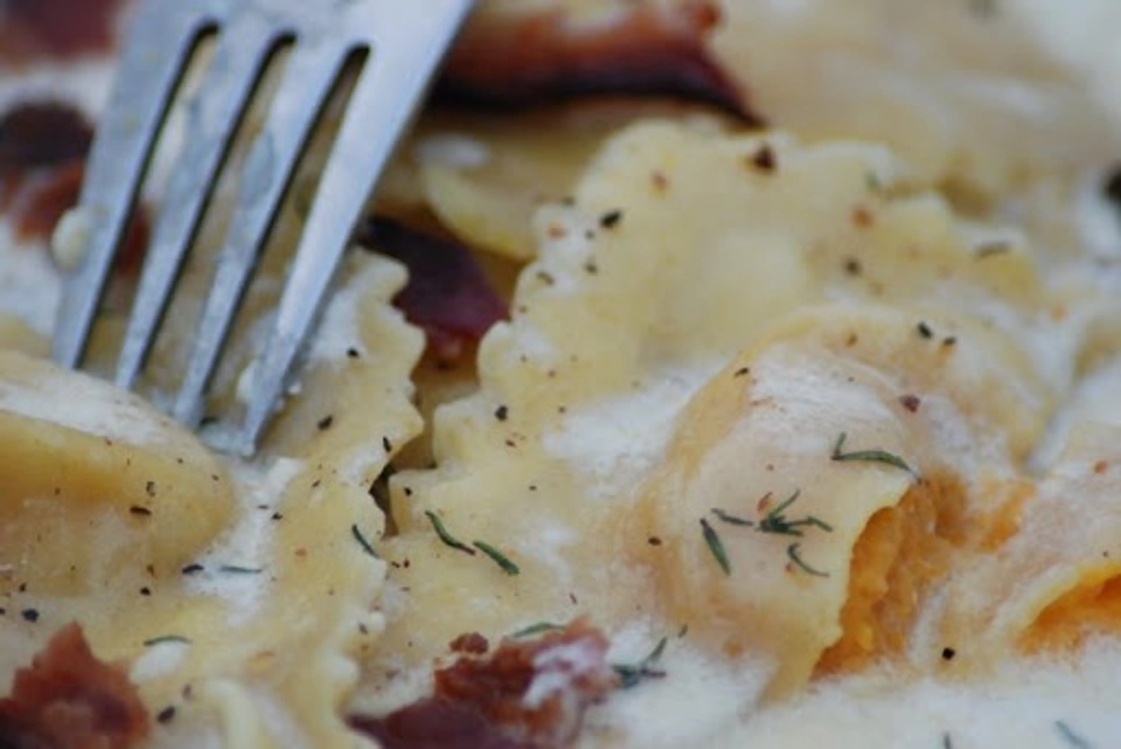 Maple Cream Sauce for Butternut Squash Ravioli