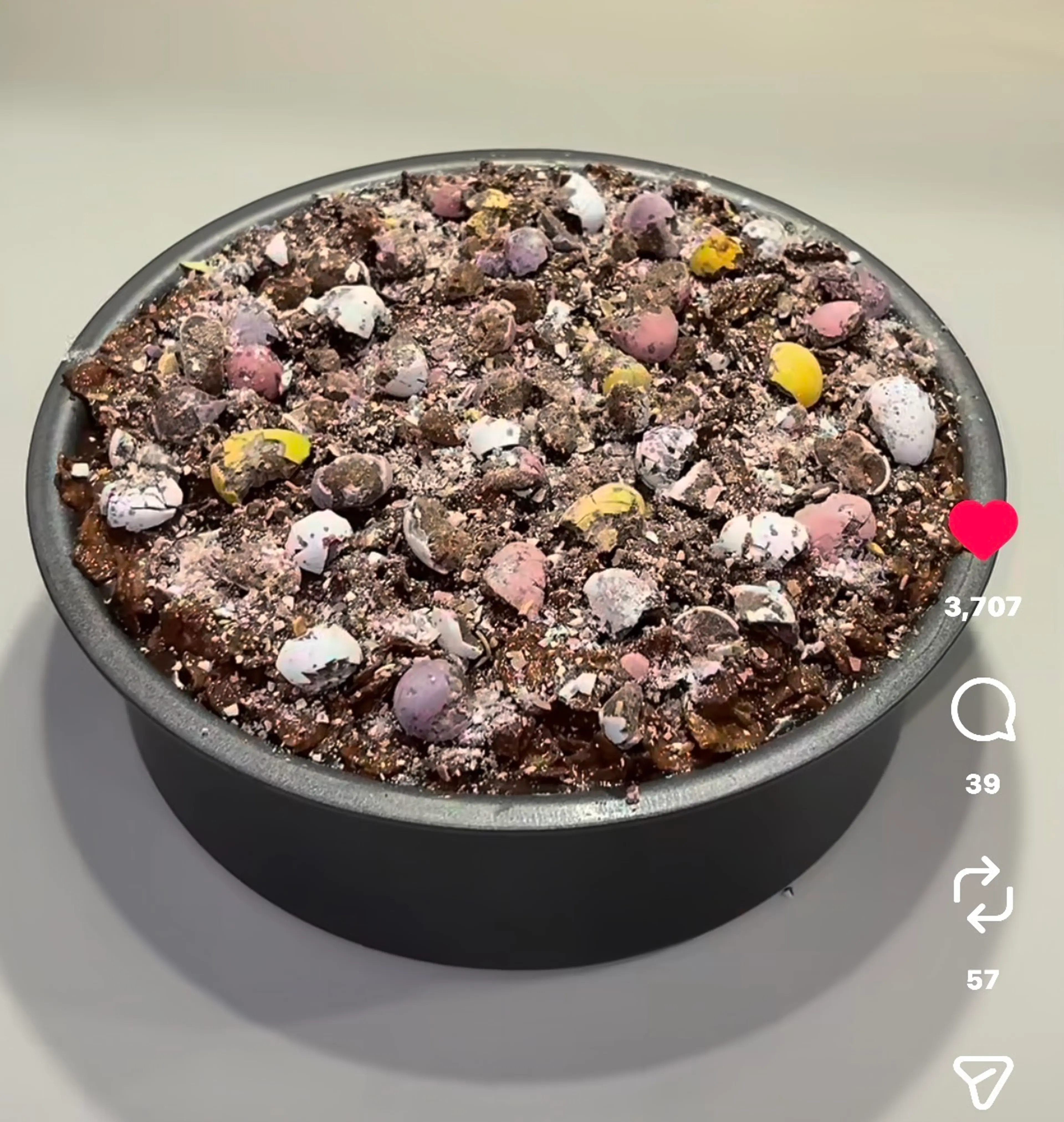 Chocolate Cornflake Cake