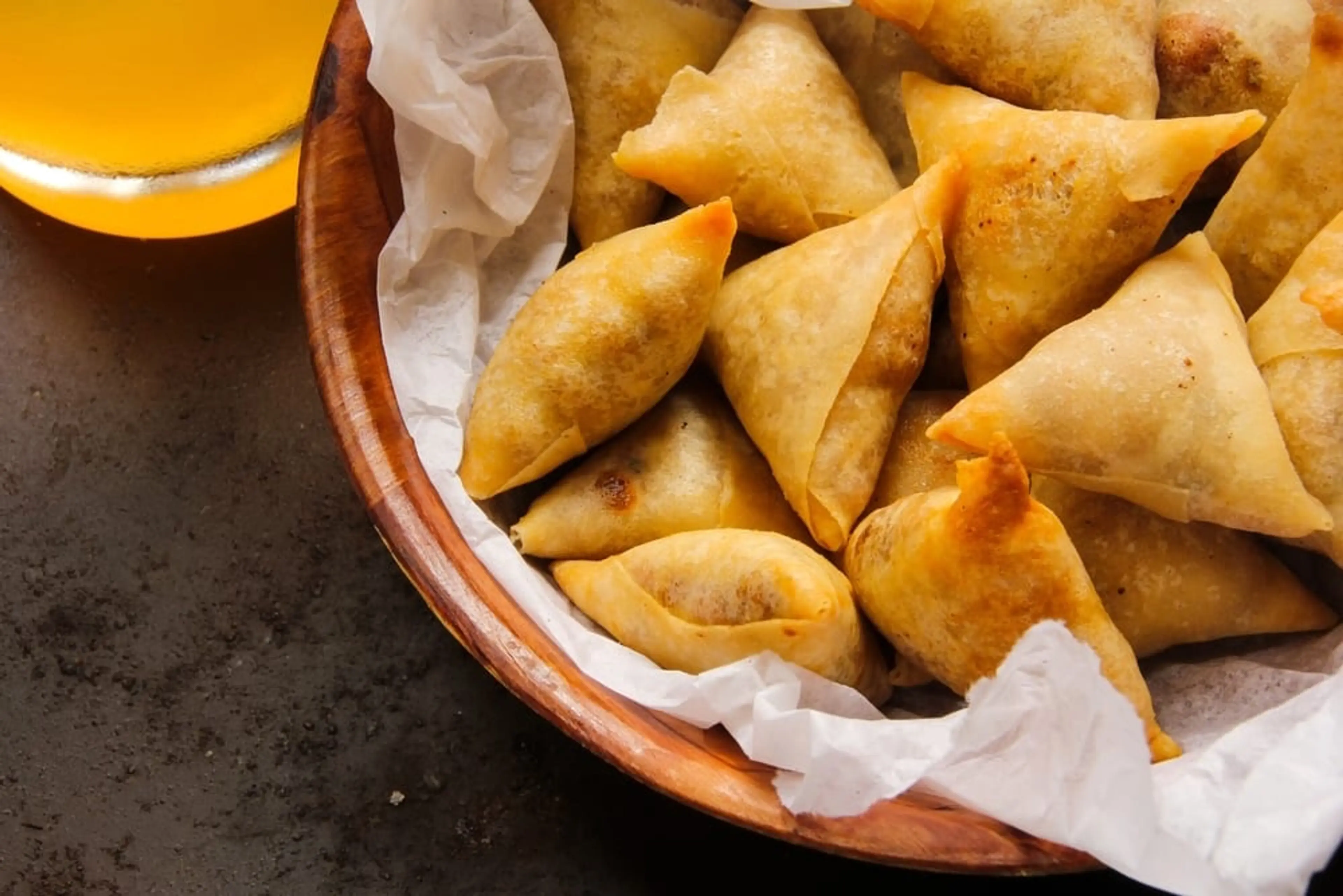 Lentil Sambusas, An Ethiopian Treat