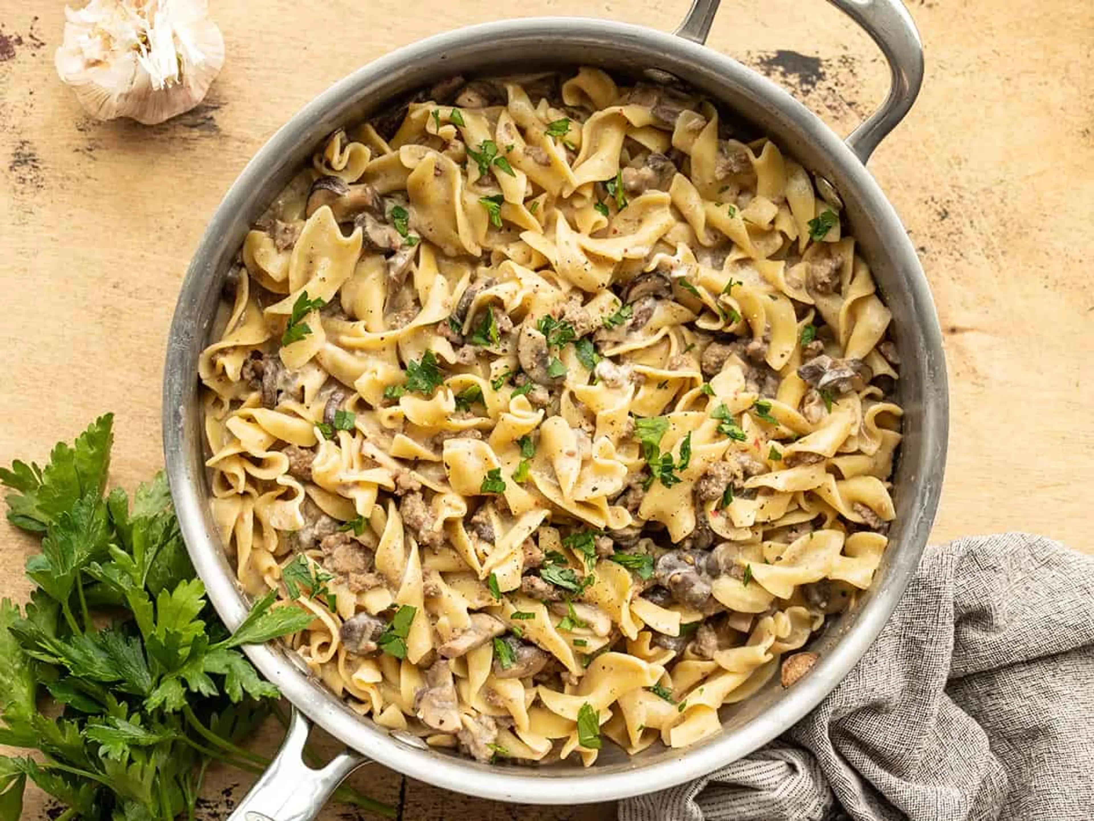 Beef Stroganoff