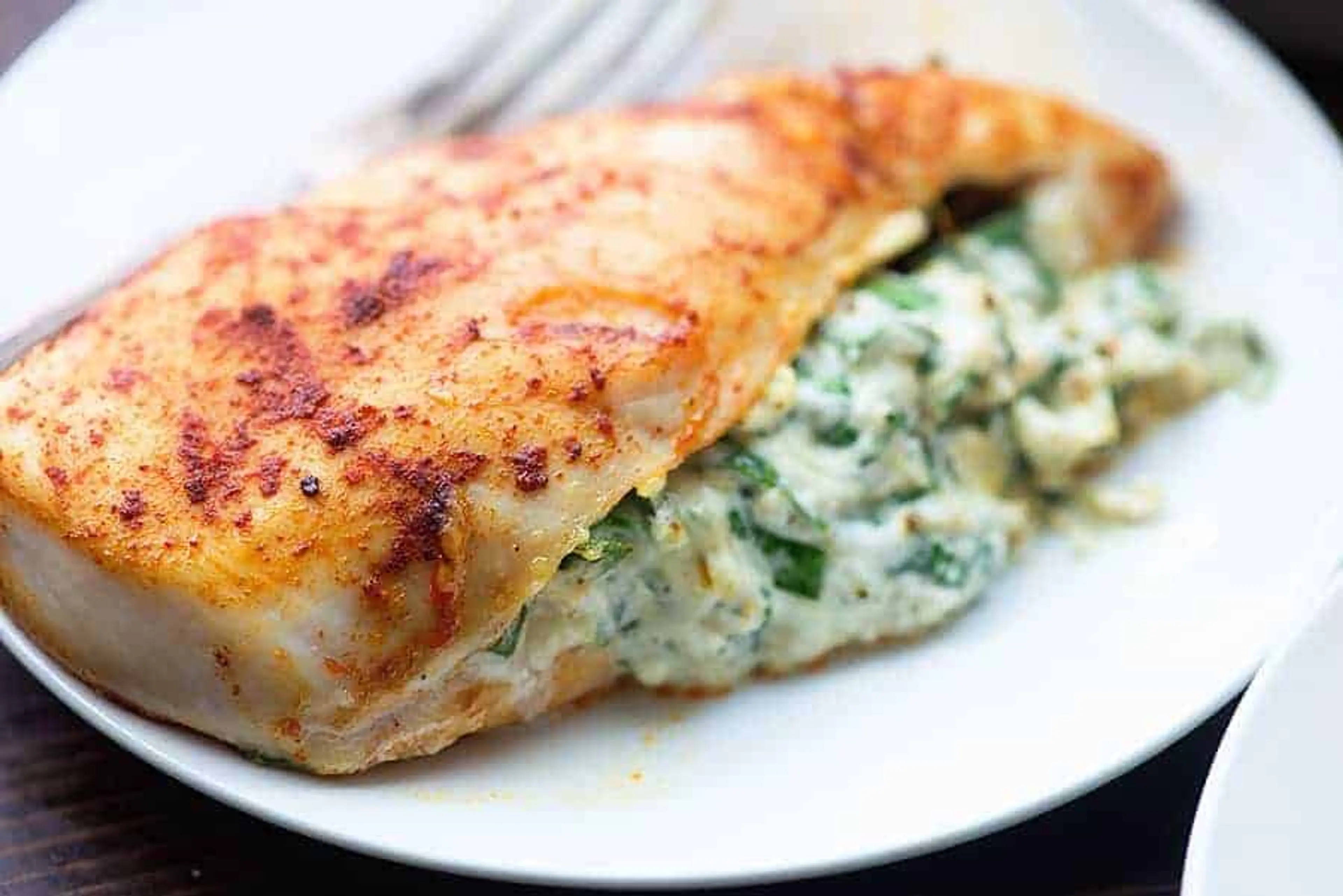 Spinach Stuffed Chicken Breasts