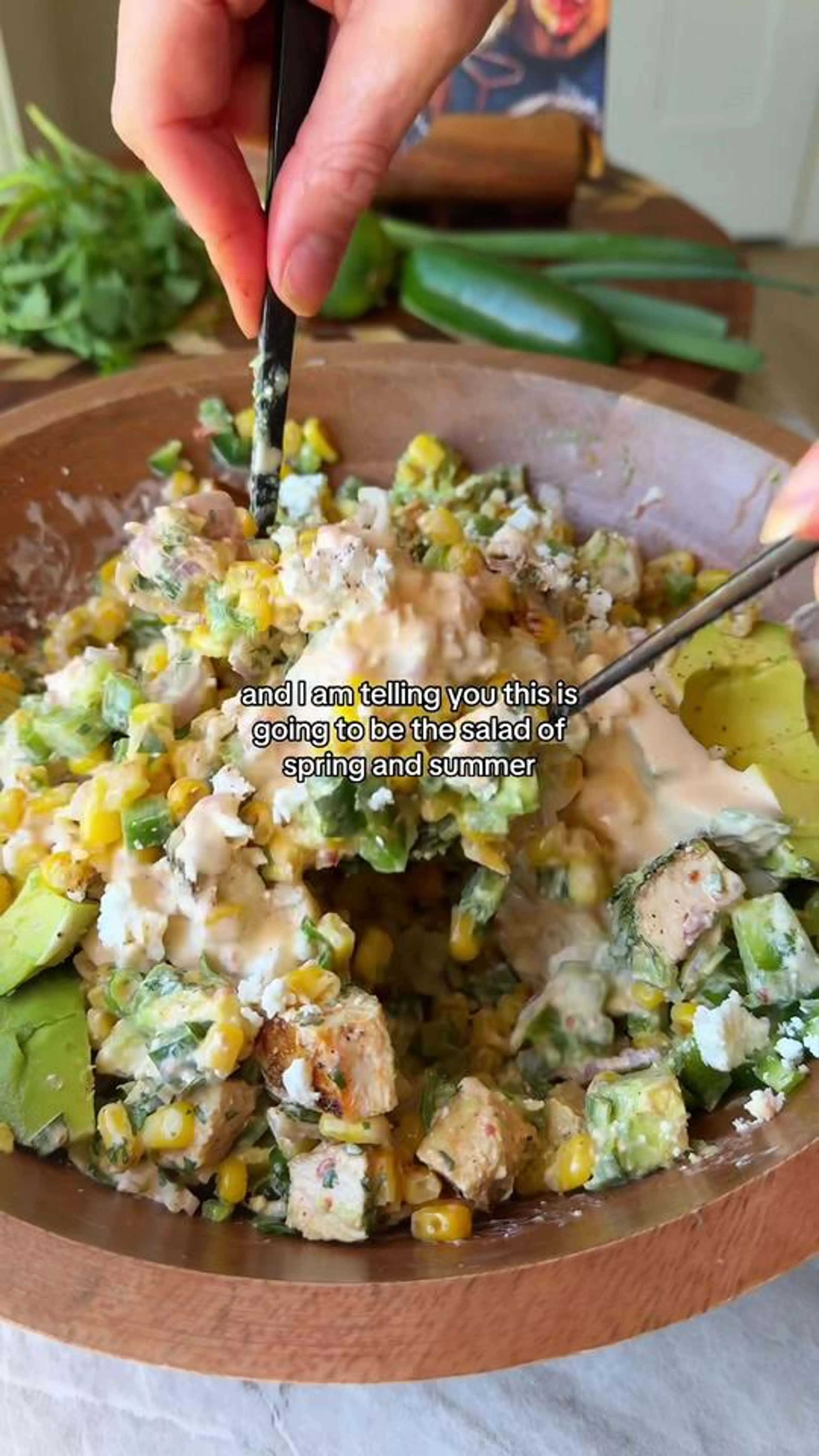 Chicken Street Corn Salad