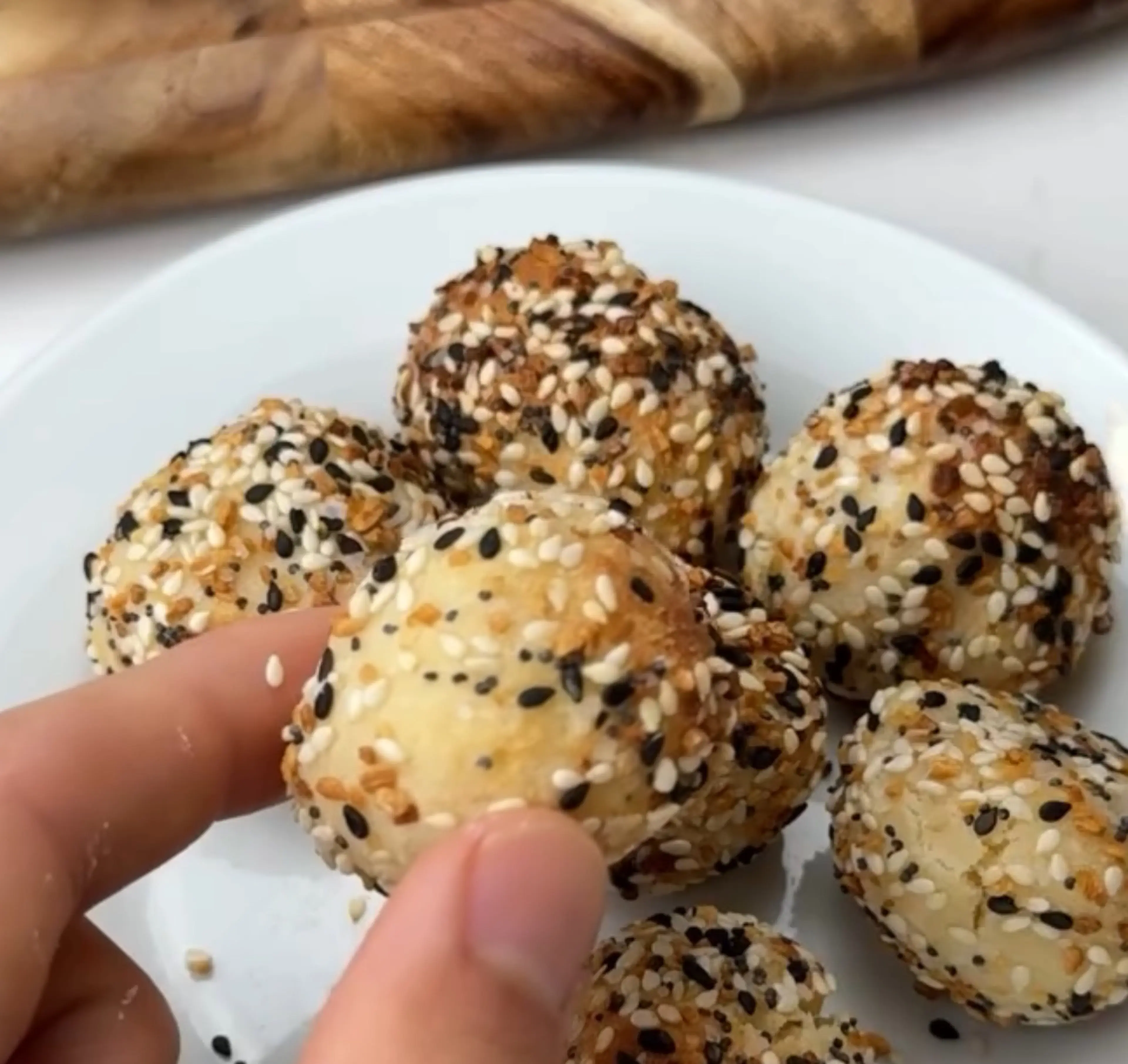 Protein Bagel Bites