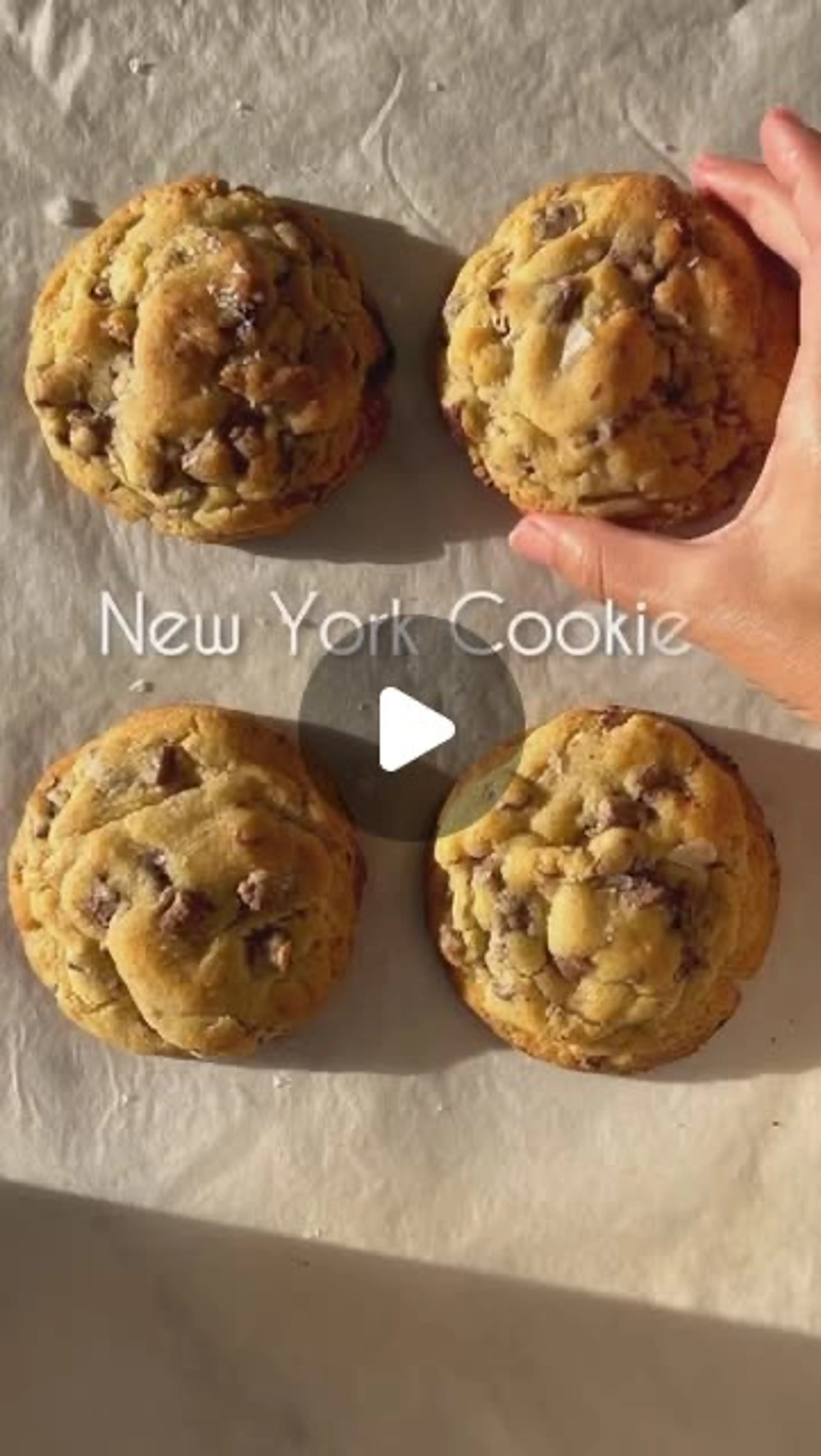 New York-style Cookies Recipe