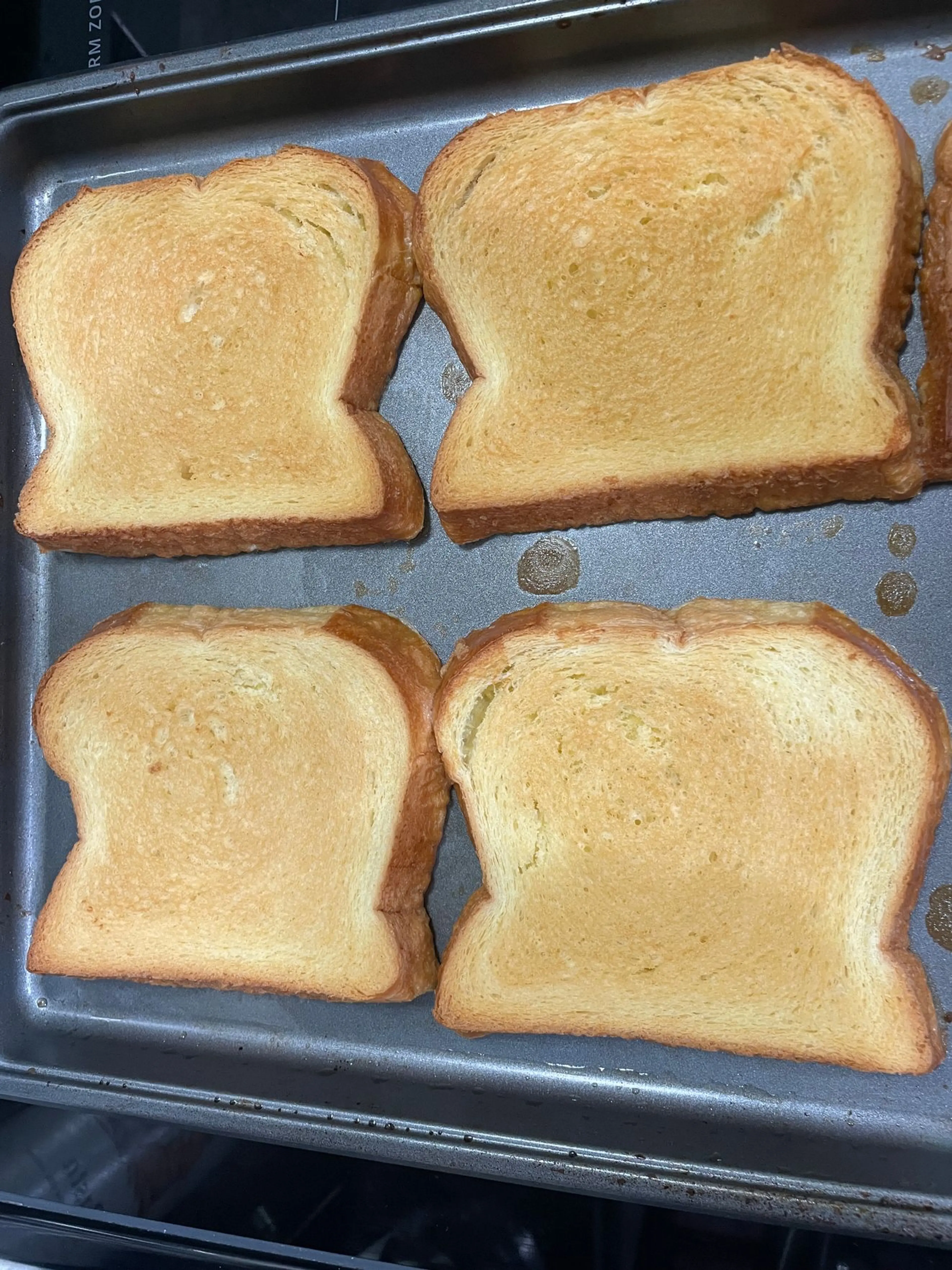 Half-Baked French Toast, Grilled Cheese Sandwich