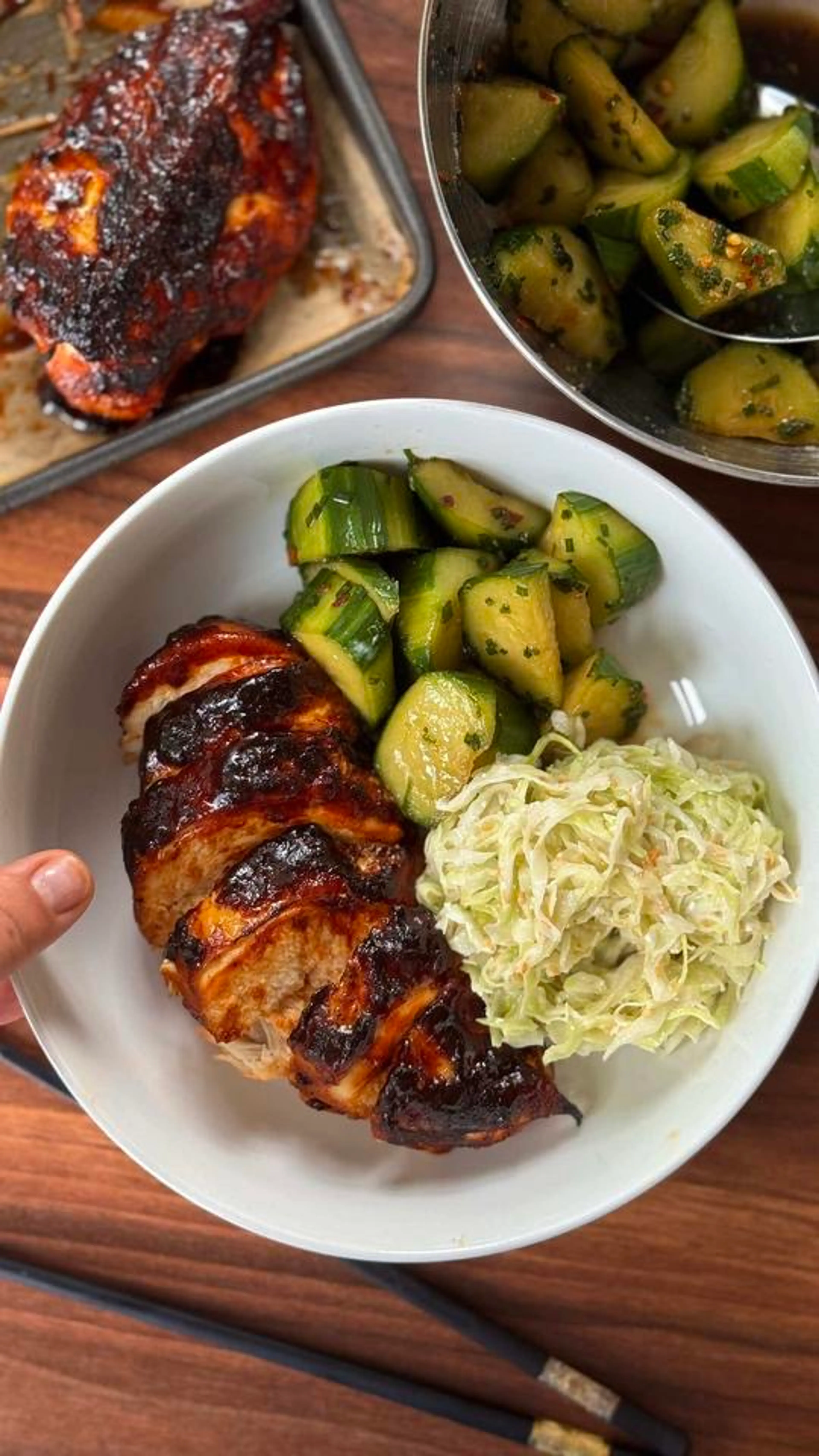 Sticky Korean Chicken