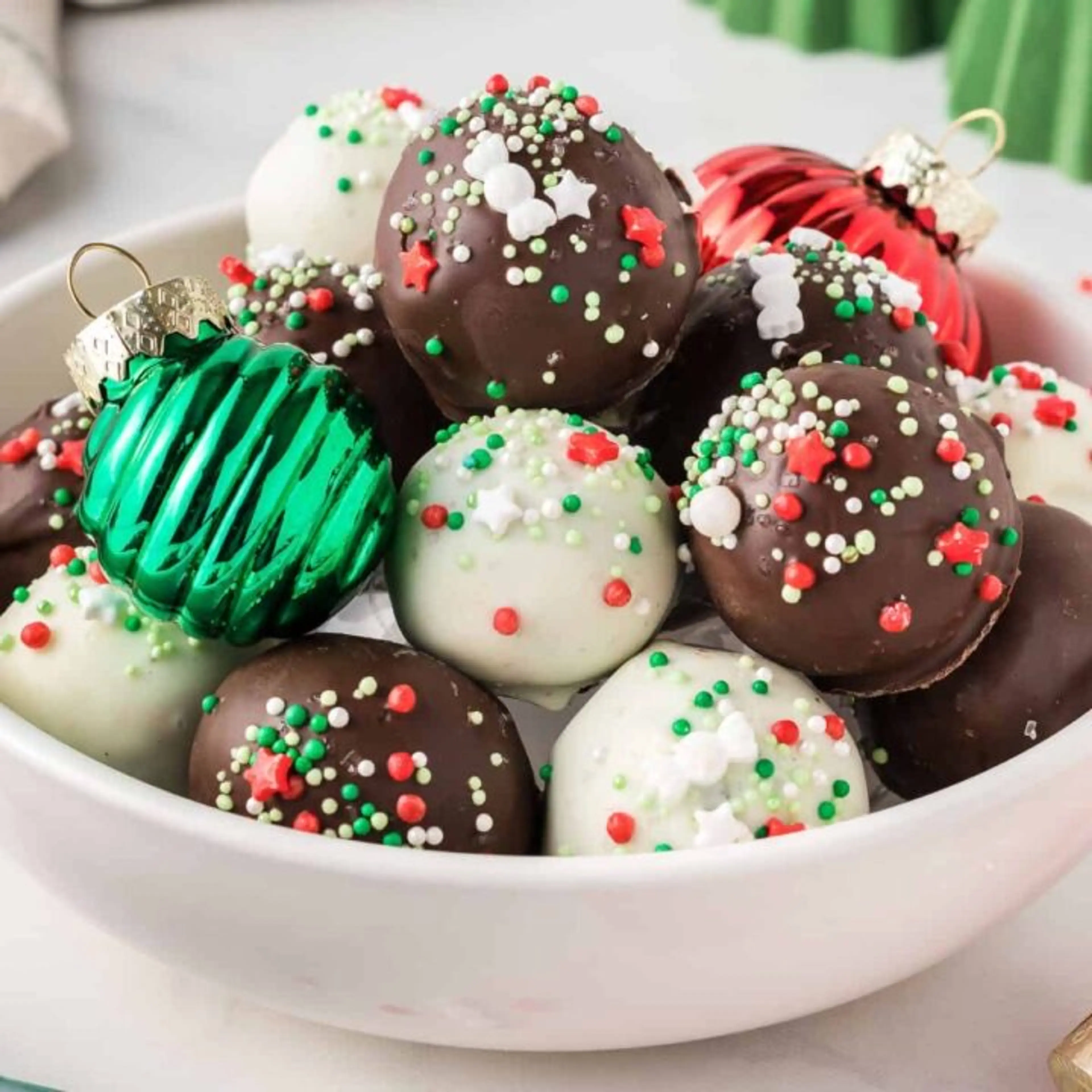 Christmas Oreo Balls