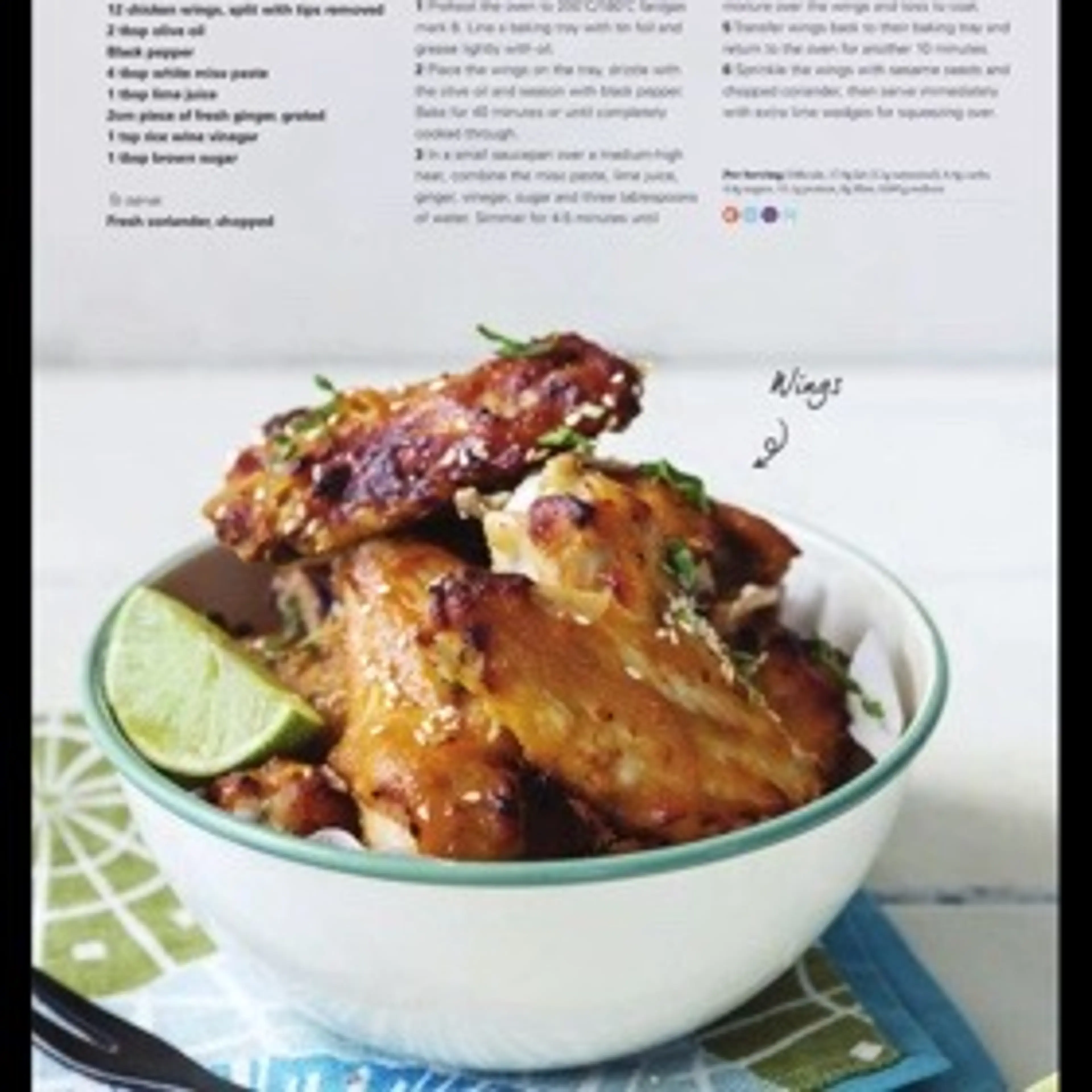 Sticku umami wings