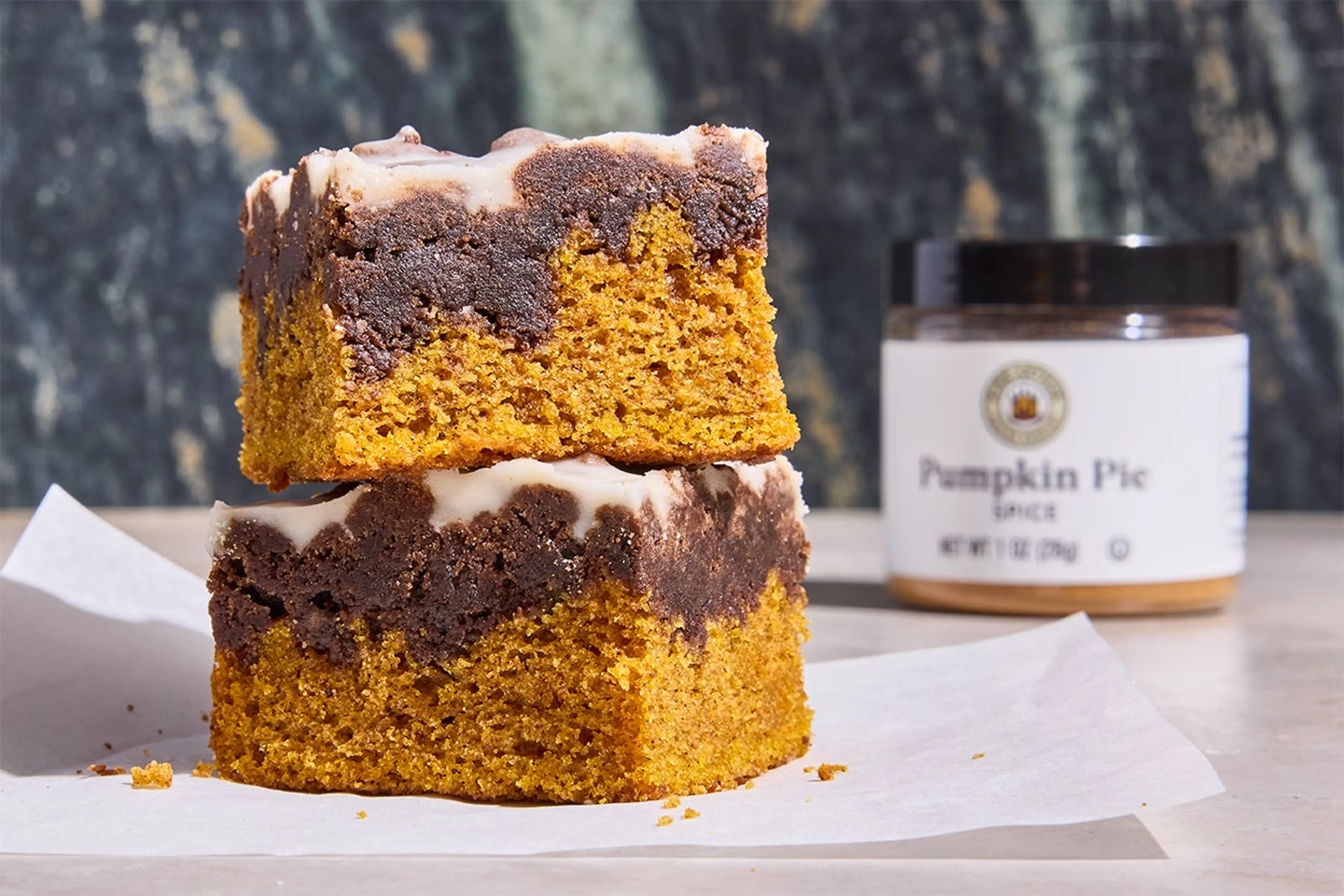 Chocolate-Pumpkin Crumb Cake