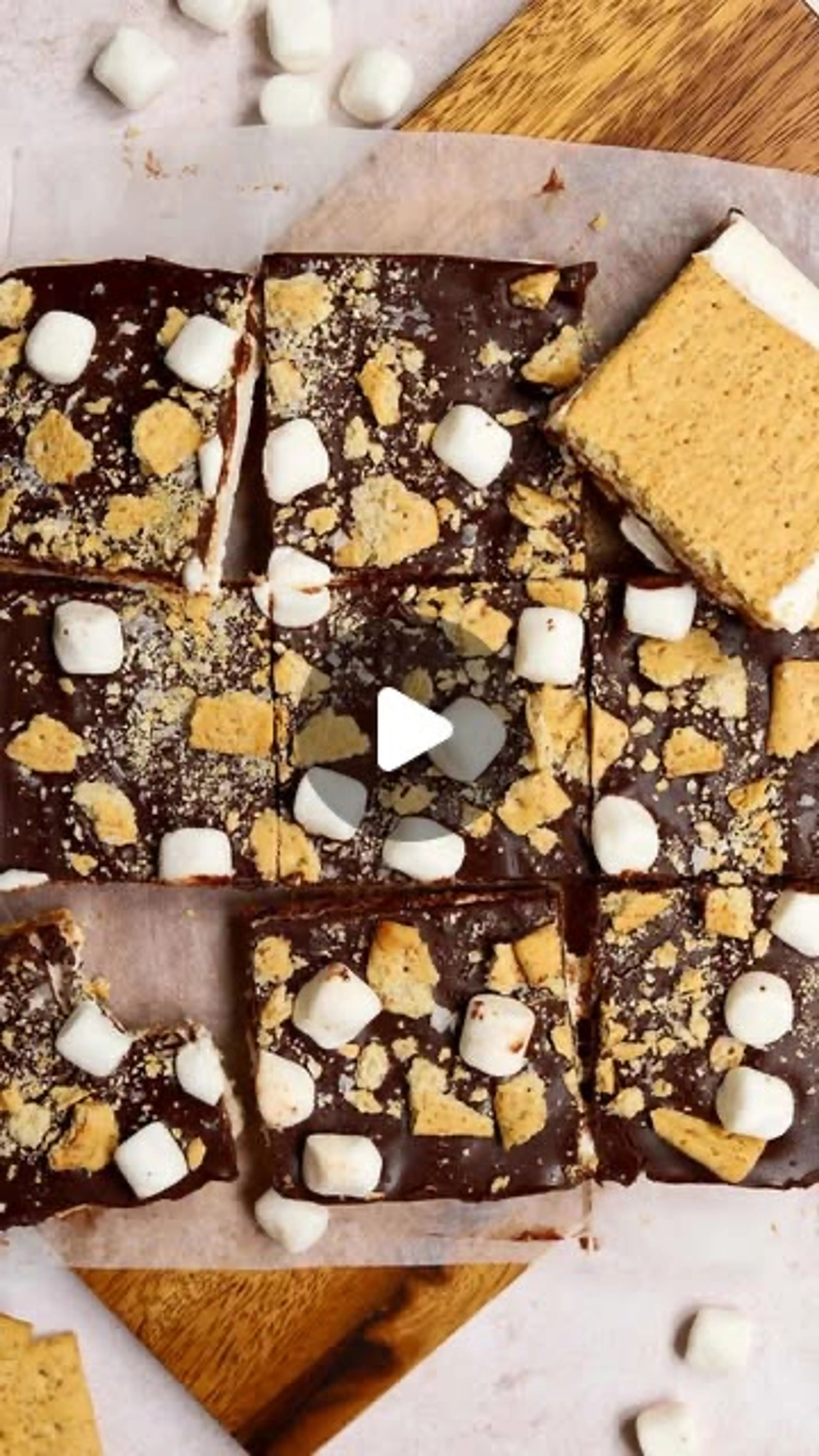 5 Ingredient S’mores Bark