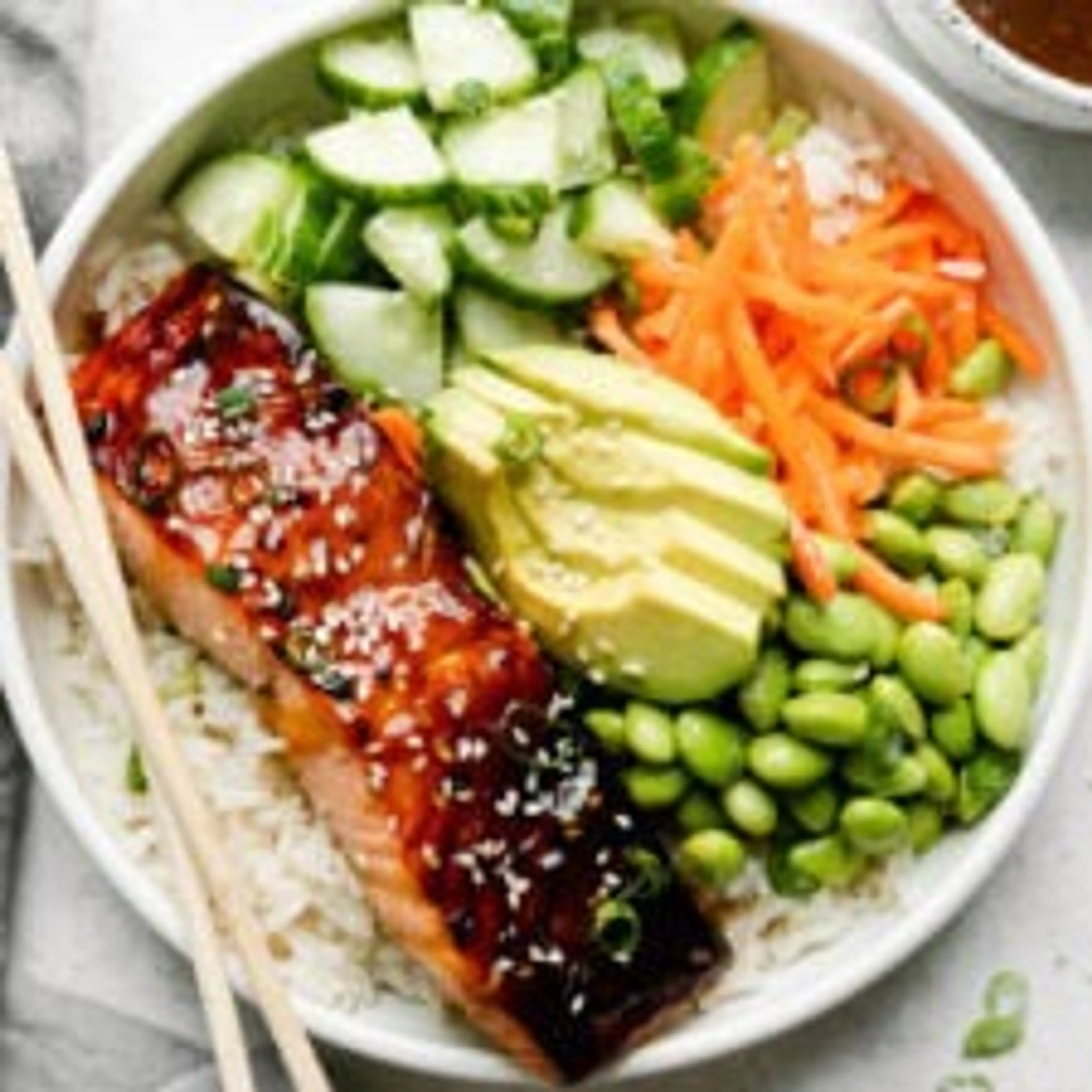 Teriyaki Salmon Bowl (30 Minute Dinner)