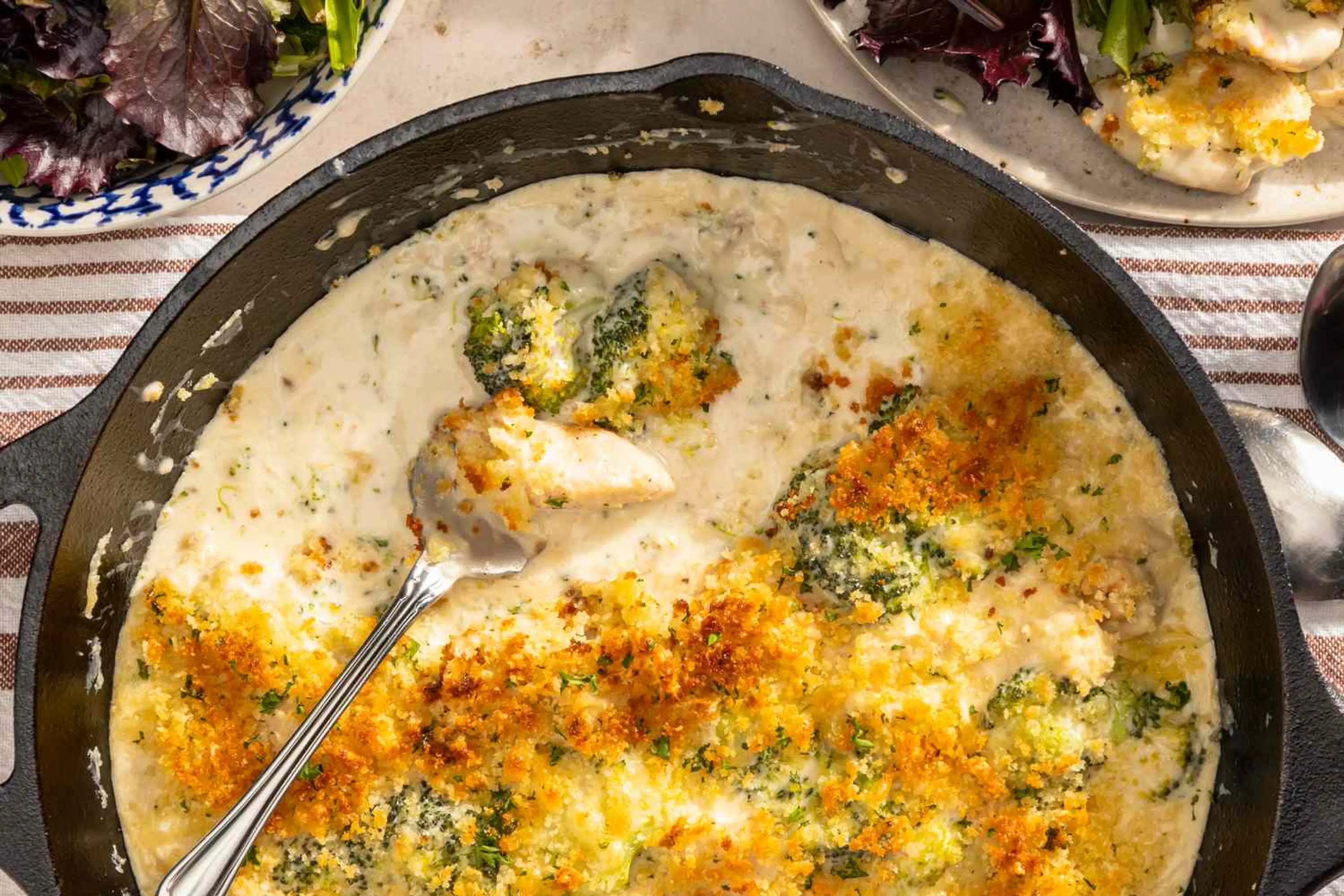 Skillet Chicken Divan