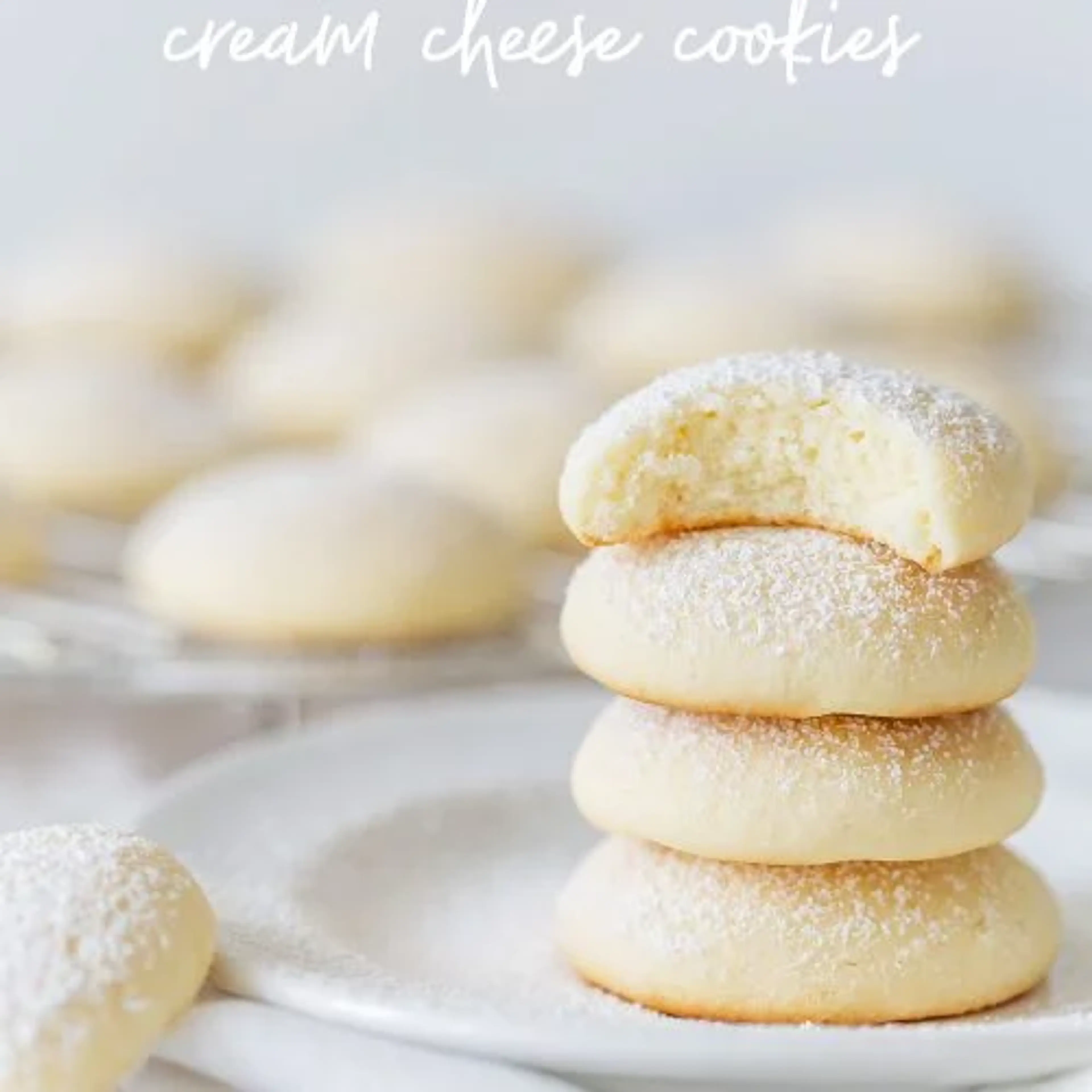Cream Cheese Cookies (Pillow Soft Cookies)