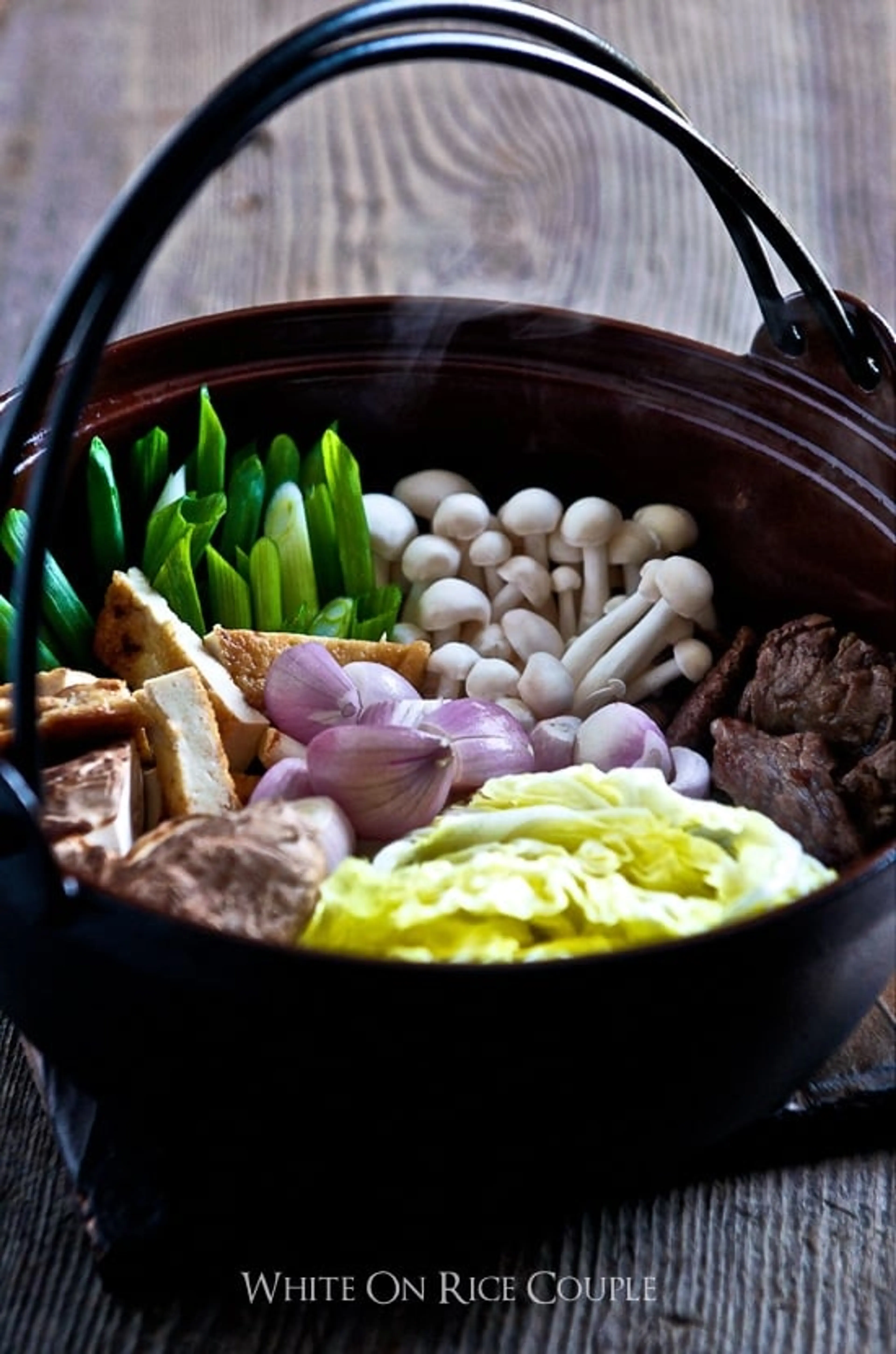 Beef Sukiyaki Hot Pot (Nabe)
